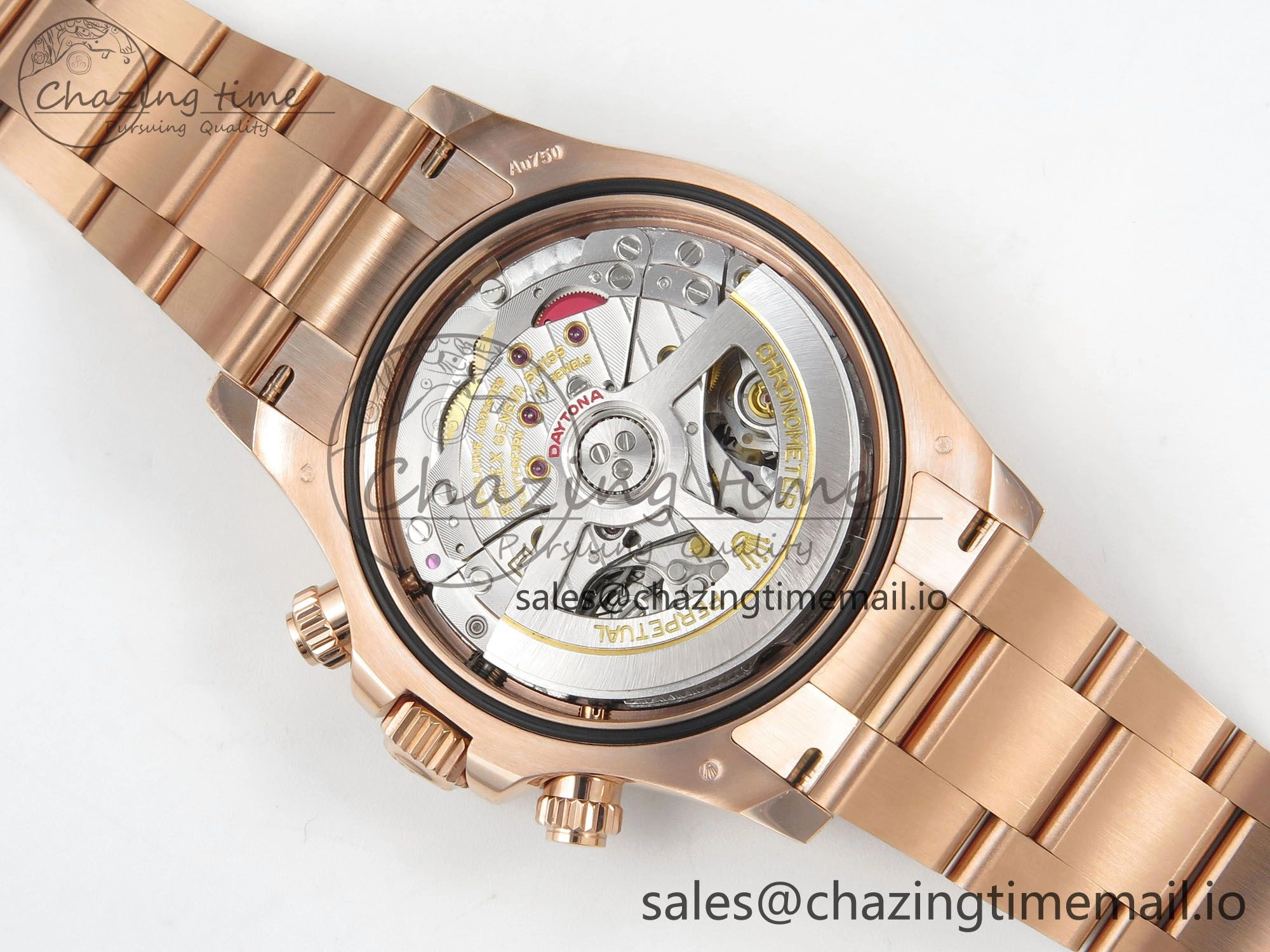 Daytona 126505 THBF 1:1 Best Edition Black RG Dial on RG Bracelet SH UrbanStyle 110