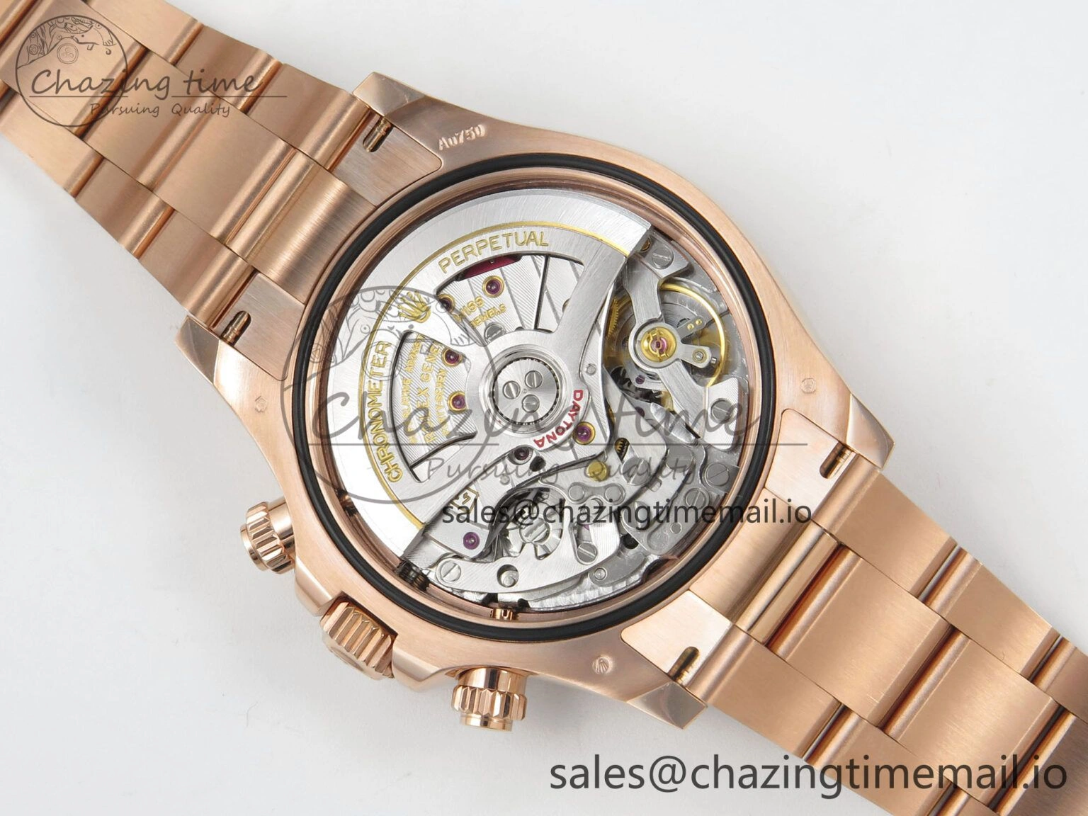 Daytona 126505 THBF 1:1 Best Edition Black RG Dial on RG Bracelet SH UrbanStyle 110