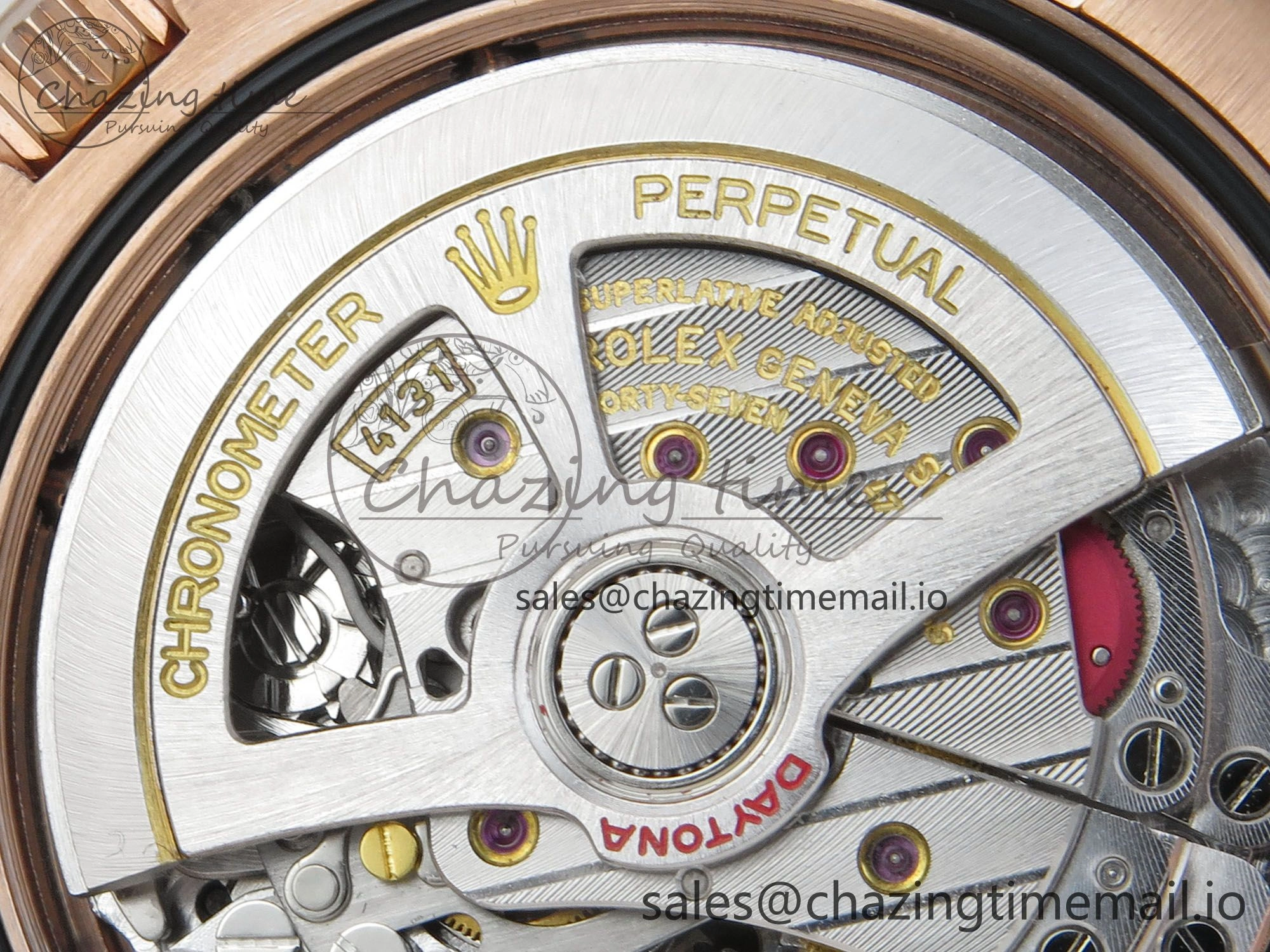 Daytona 126505 THBF 1:1 Best Edition Black RG Dial on RG Bracelet SH UrbanStyle 110