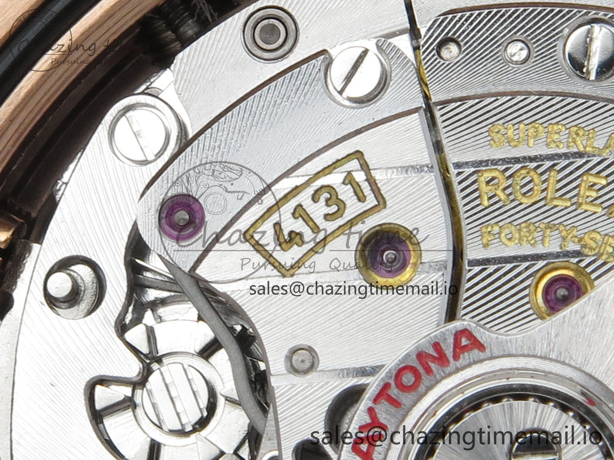 Daytona 126505 THBF 1:1 Best Edition Black RG Dial on RG Bracelet SH UrbanStyle 110