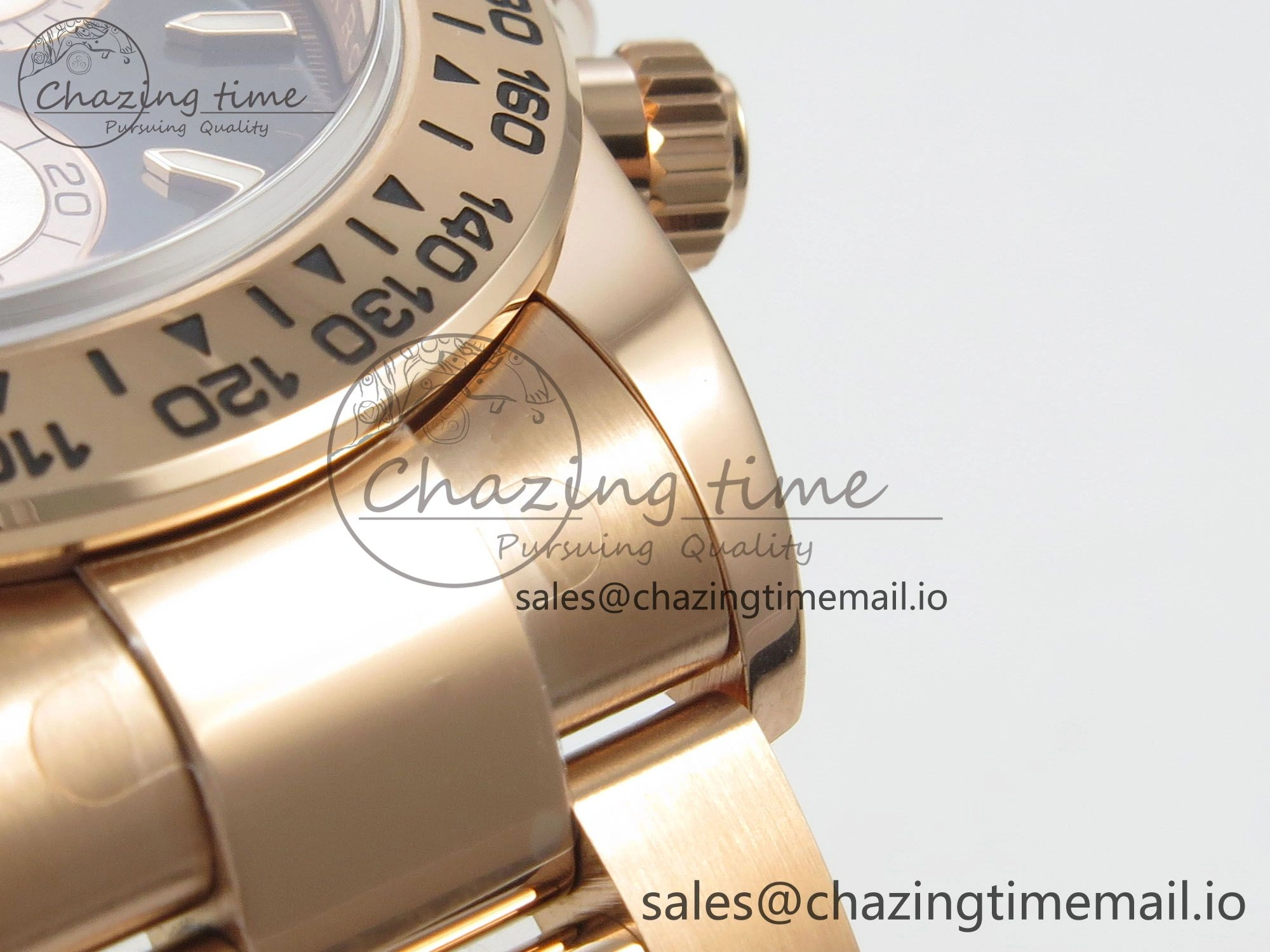 Daytona 126505 VSF 1:1 Best Edition Black Dial RG Subdial On Oyster Bracelet DD4131(Gain Weight) SmartChoice 39