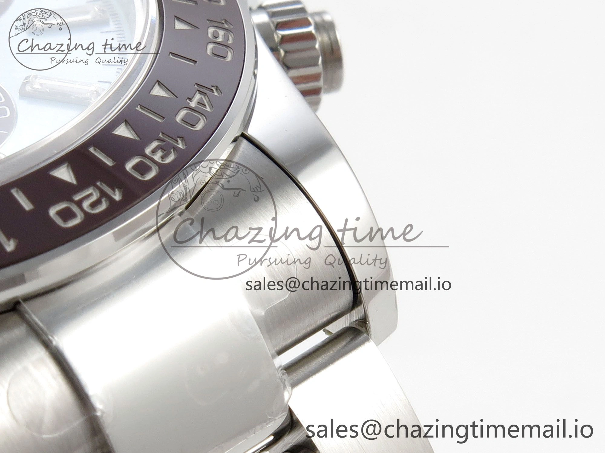 Daytona 126506 904L SS Clean 1:1 Best Edition Ice Blue Dial Diamonds Markers on 904L SS Bracelet Super Clone DD Snug 250