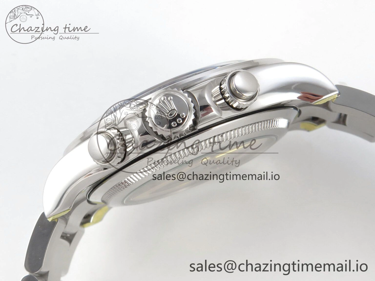 Daytona 126506 904L SS Clean 1:1 Best Edition Ice Blue Dial Sticks Markers on 904L SS Bracelet Super Clone DD FastDry 252
