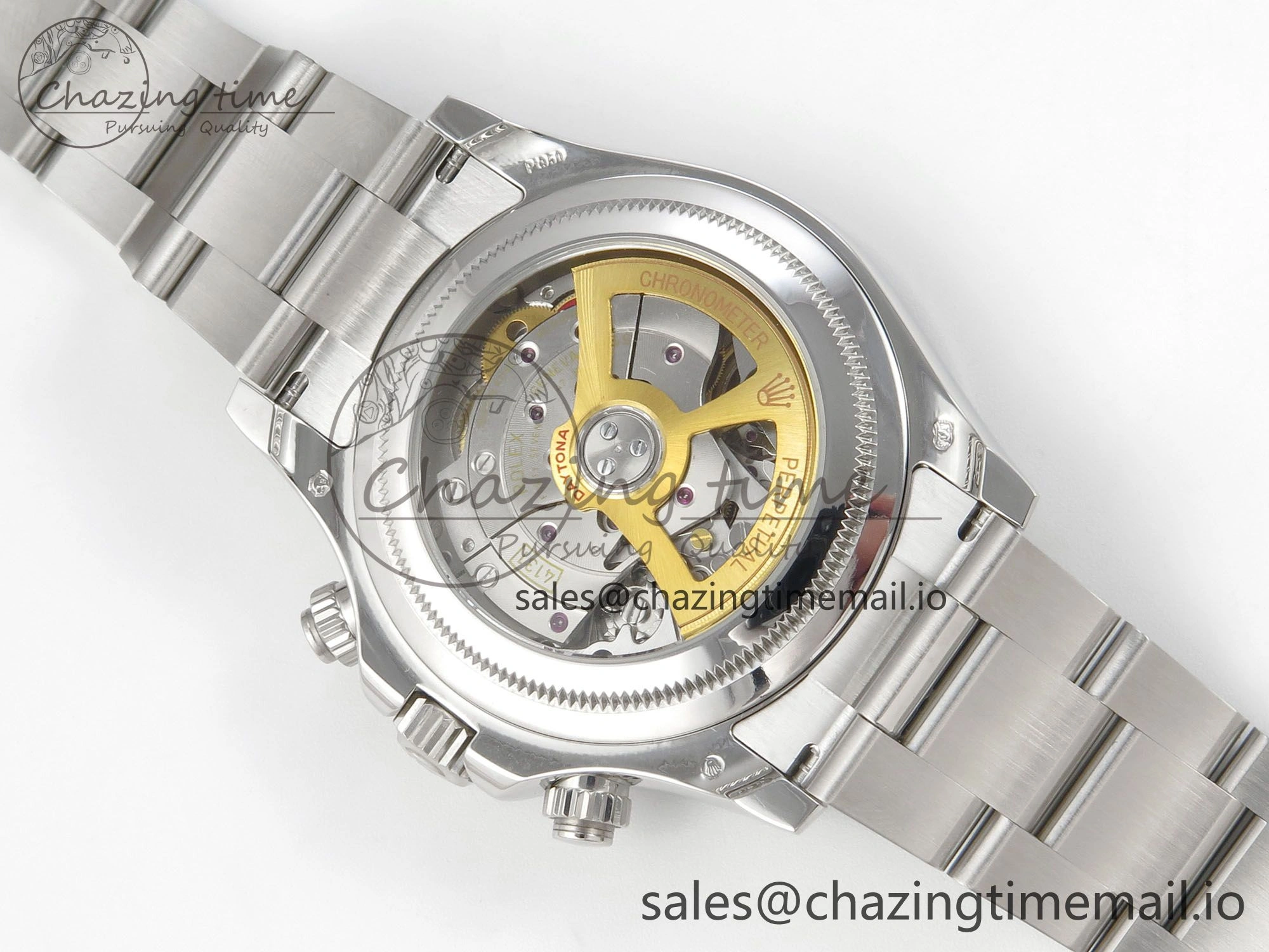 Daytona 126506 904L SS Clean 1:1 Best Edition Ice Blue Dial Sticks Markers on 904L SS Bracelet Super Clone DD FastDry 252