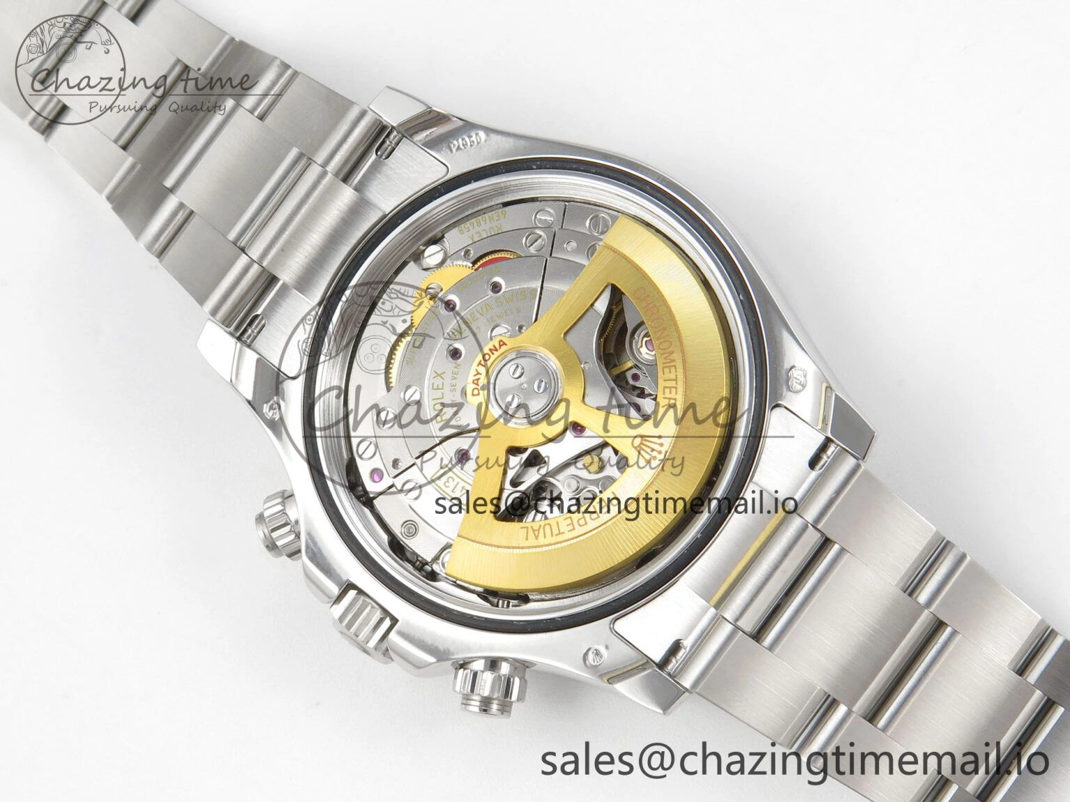 Daytona 126506 904L SS Clean 1:1 Best Edition Ice Blue Dial Sticks Markers on 904L SS Bracelet Super Clone DD FastDry 252