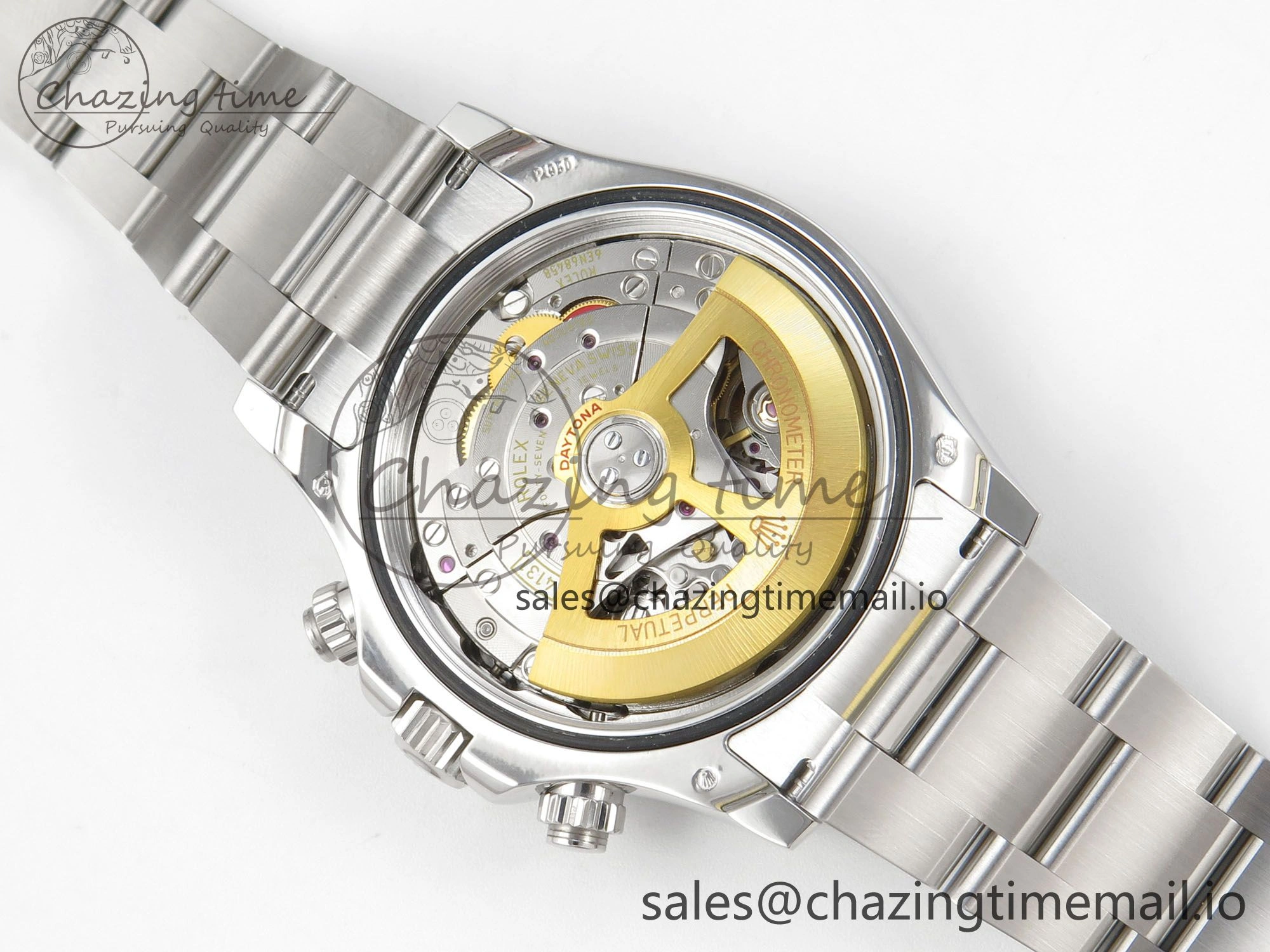 Daytona 126506 904L SS Clean 1:1 Best Edition Ice Blue Dial Sticks Markers on 904L SS Bracelet Super Clone DD FastDry 252