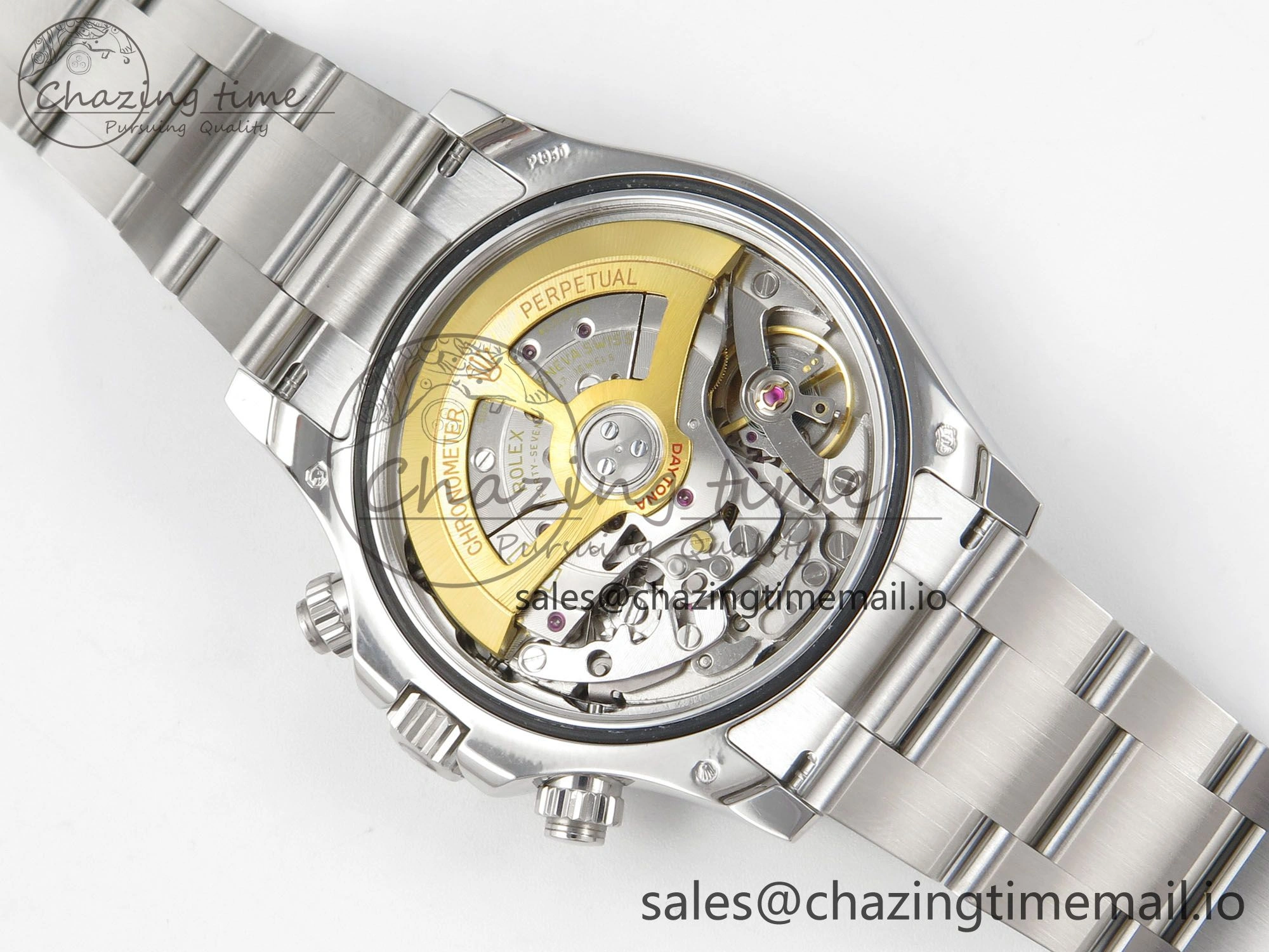 Daytona 126506 904L SS Clean 1:1 Best Edition Ice Blue Dial Sticks Markers on 904L SS Bracelet Super Clone DD FastDry 252