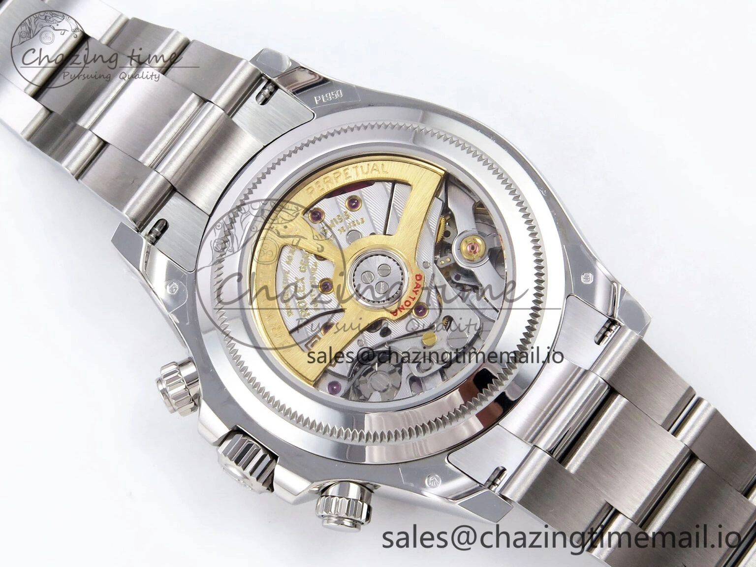 Bold Daytona 126506 APSF 1:1 Best Edition 904L Steel Ice Blue Dial on SS Braclet SH 1236