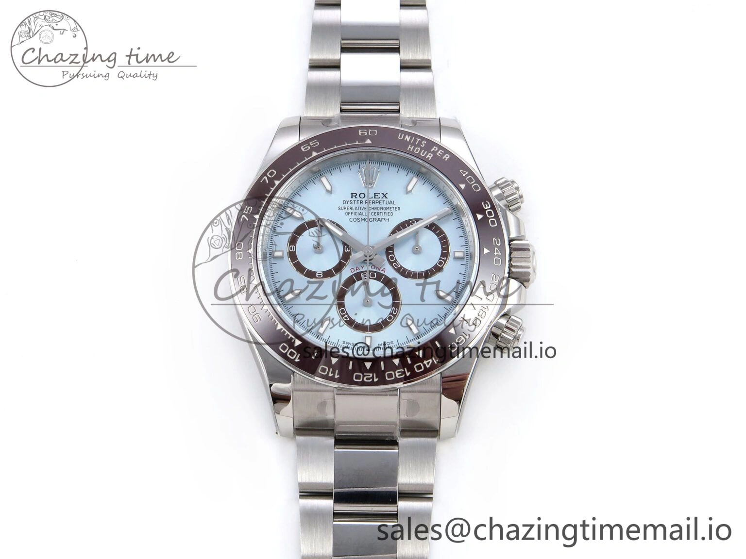 Bold Daytona 126506 APSF 1:1 Best Edition 904L Steel Ice Blue Dial on SS Braclet SH 1236