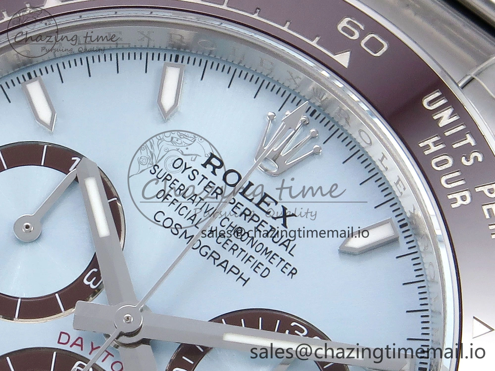 Bold Daytona 126506 APSF 1:1 Best Edition 904L Steel Ice Blue Dial on SS Braclet SH 1236