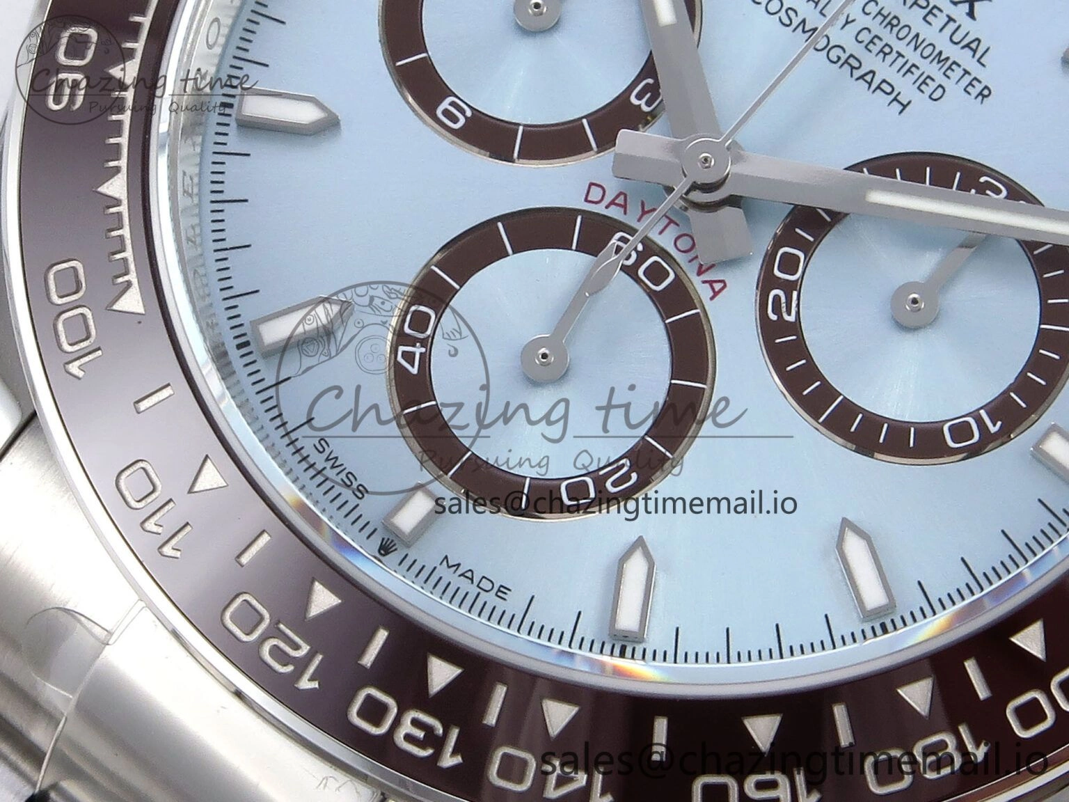 Bold Daytona 126506 APSF 1:1 Best Edition 904L Steel Ice Blue Dial on SS Braclet SH 1236