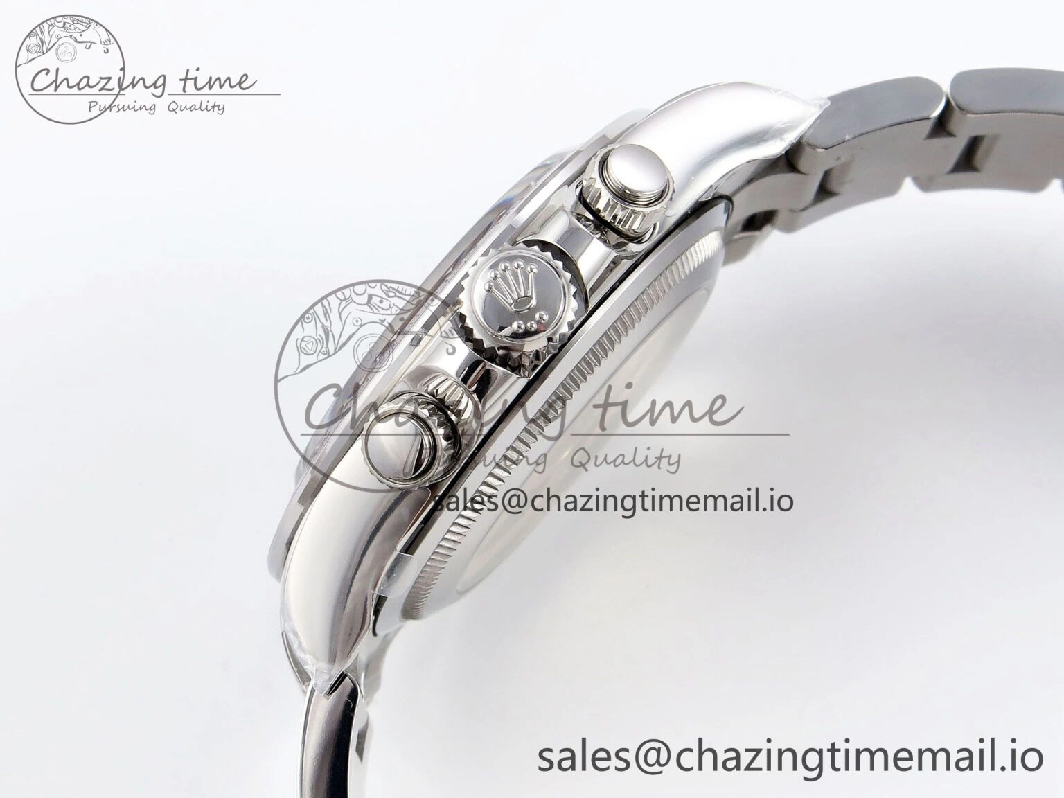Snug Daytona 126506 APSF 1:1 Best Edition 904L Steel Ice Blue Diamonds Markers Dial on SS Braclet SH 1239