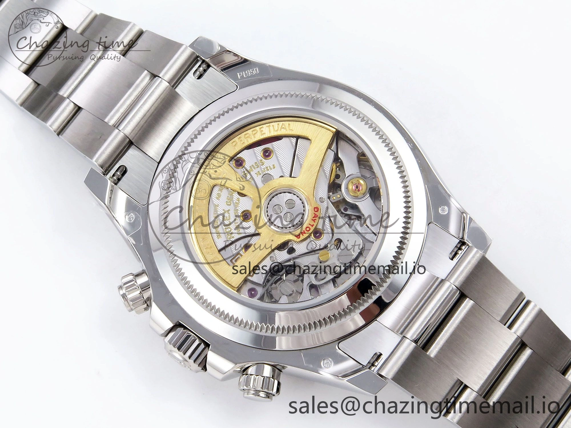 Snug Daytona 126506 APSF 1:1 Best Edition 904L Steel Ice Blue Diamonds Markers Dial on SS Braclet SH 1239