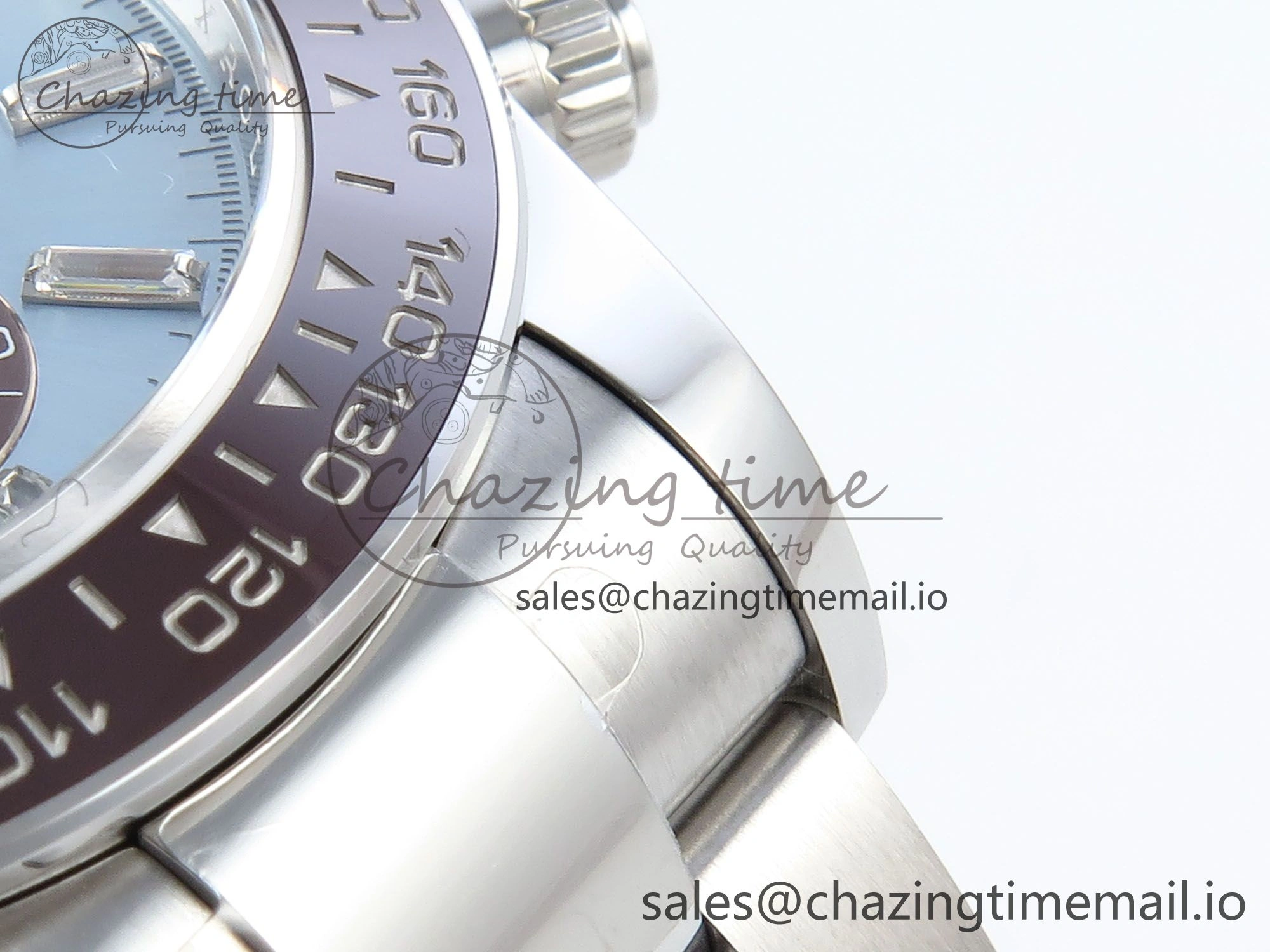 Daytona 126506 APSF 1:1 Best Edition Ice Blue Crystal Dial on SS Braclet SH Minimalist 731
