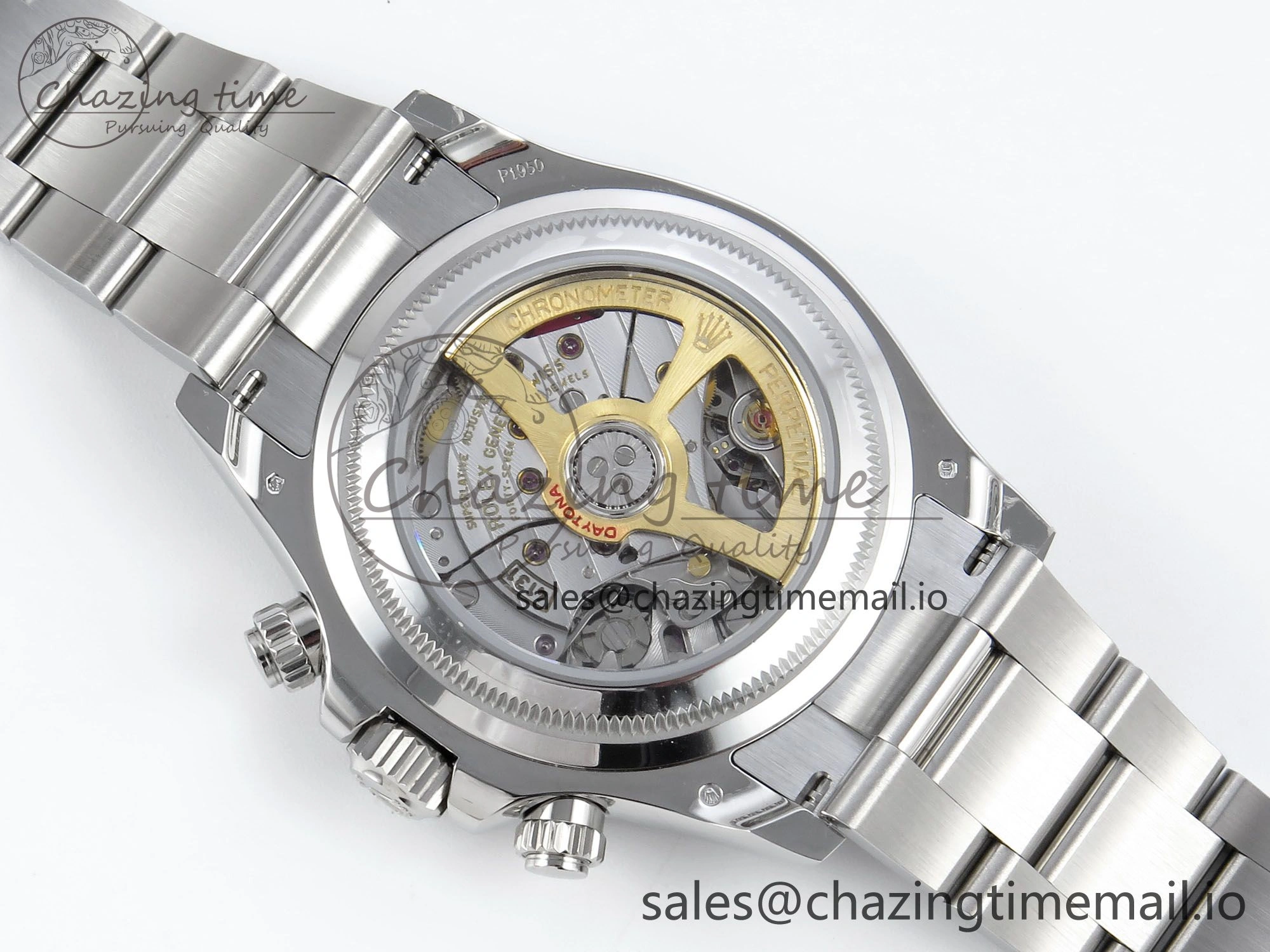 DailyWear Daytona 126506 APSF 1:1 Best Edition Ice Blue Stick Dial on SS Braclet SH 732