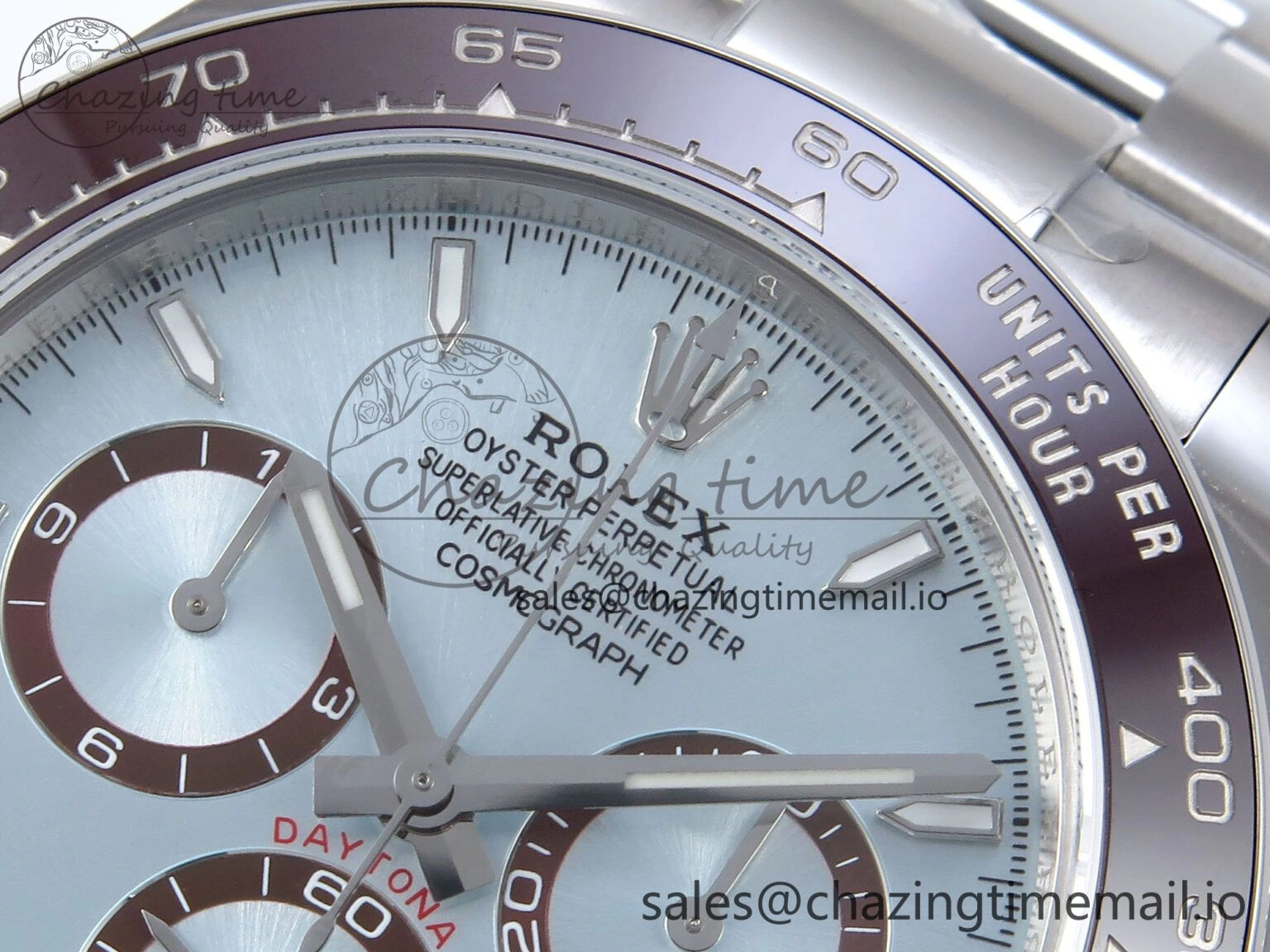 Daytona 126506 AR+F 1:1 Best Edition Ice Blue Dial Lume Marker on SS Braclet SH MultiPurpose 853