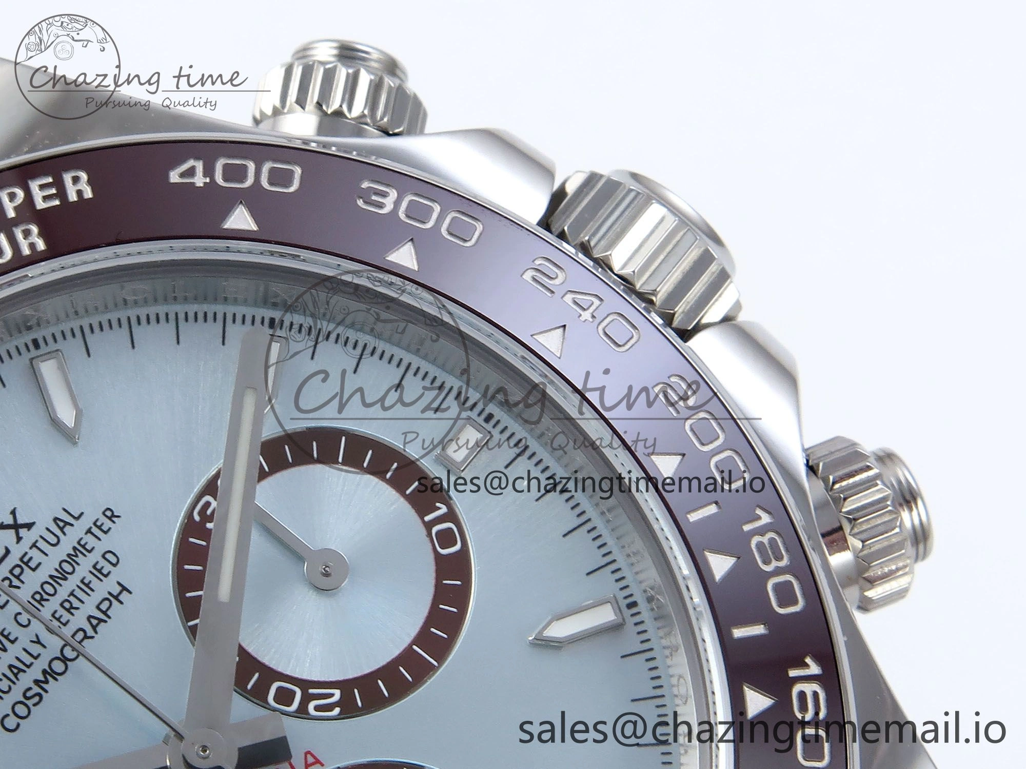 Daytona 126506 AR+F 1:1 Best Edition Ice Blue Dial Lume Marker on SS Braclet SH MultiPurpose 853