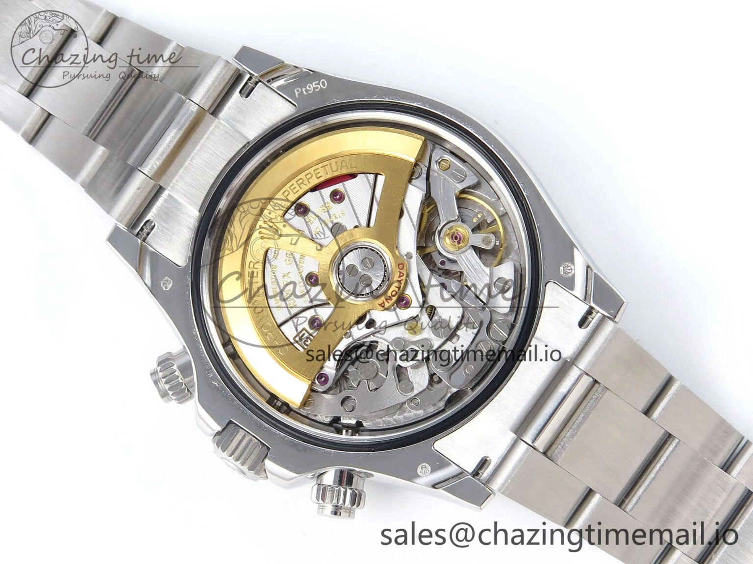 Durable Daytona 126506 Arabic QF 1:1 Best Edition Ice Blue Dial on SS Bracelet SH4131 V6 (Gain Weight) 372