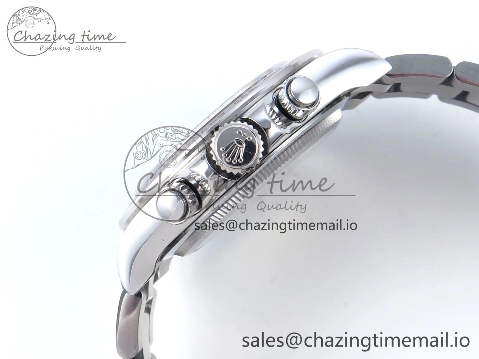 Durable Daytona 126506 Arabic QF 1:1 Best Edition Ice Blue Dial on SS Bracelet SH4131 V6 (Gain Weight) 372