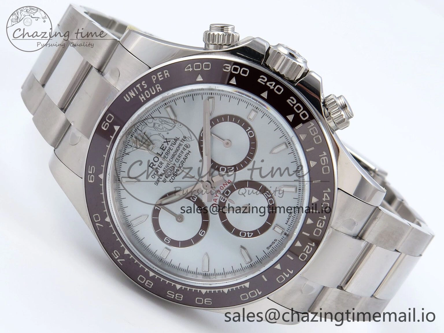 Daytona 126506 QF+ 1:1 Best Edition 904L Steel Ice Blue Dial on SS Bracelet SH Comfortable 867