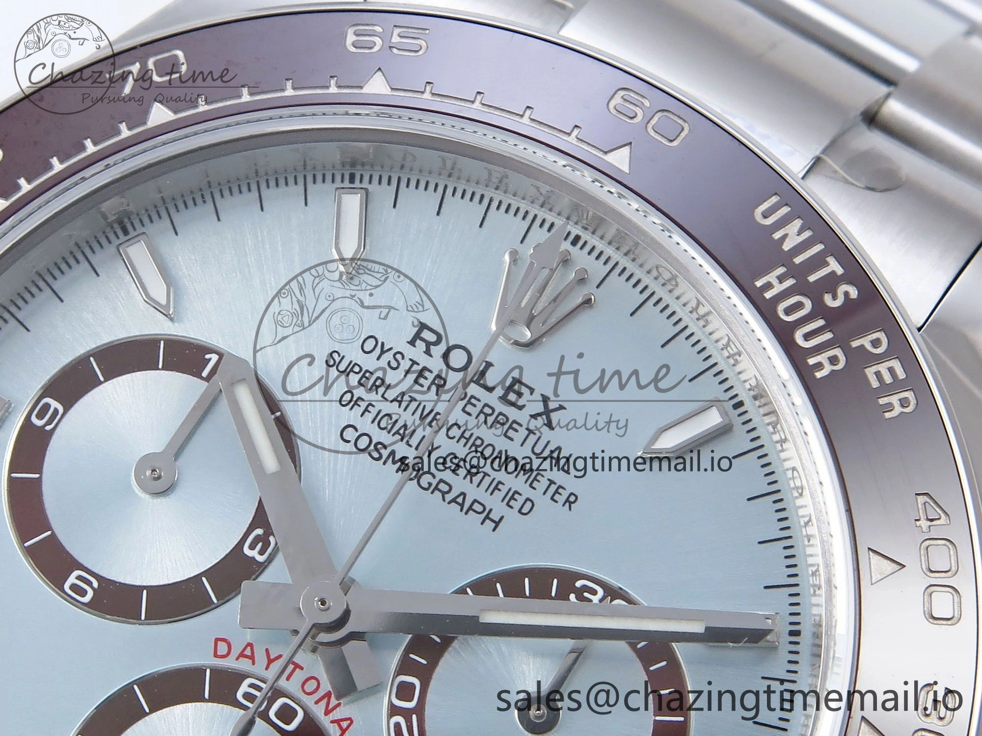 Daytona 126506 QF+ 1:1 Best Edition 904L Steel Ice Blue Dial on SS Bracelet SH Comfortable 867
