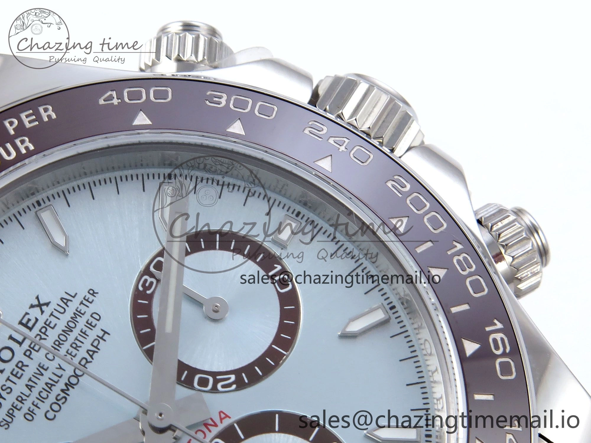 Daytona 126506 QF+ 1:1 Best Edition 904L Steel Ice Blue Dial on SS Bracelet SH Comfortable 867