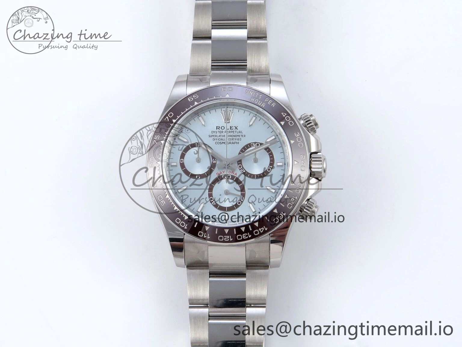 Daytona 126506 QF+ 1:1 Best Edition 904L Steel Ice Blue Dial on SS Bracelet SH Comfortable 867