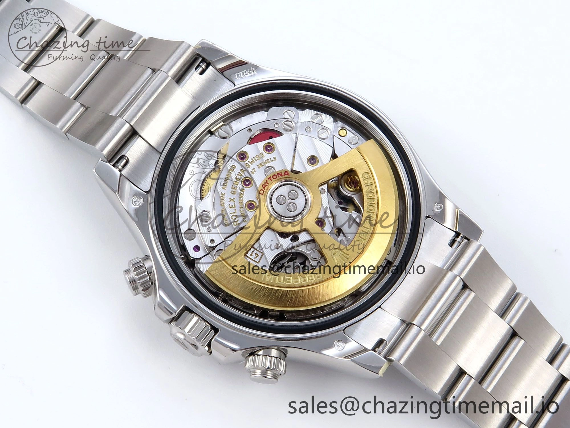 Daytona 126506 QF+ 1:1 Best Edition 904L Steel Ice Blue Diamonds Dial on SS Bracelet SH Lightweight 864