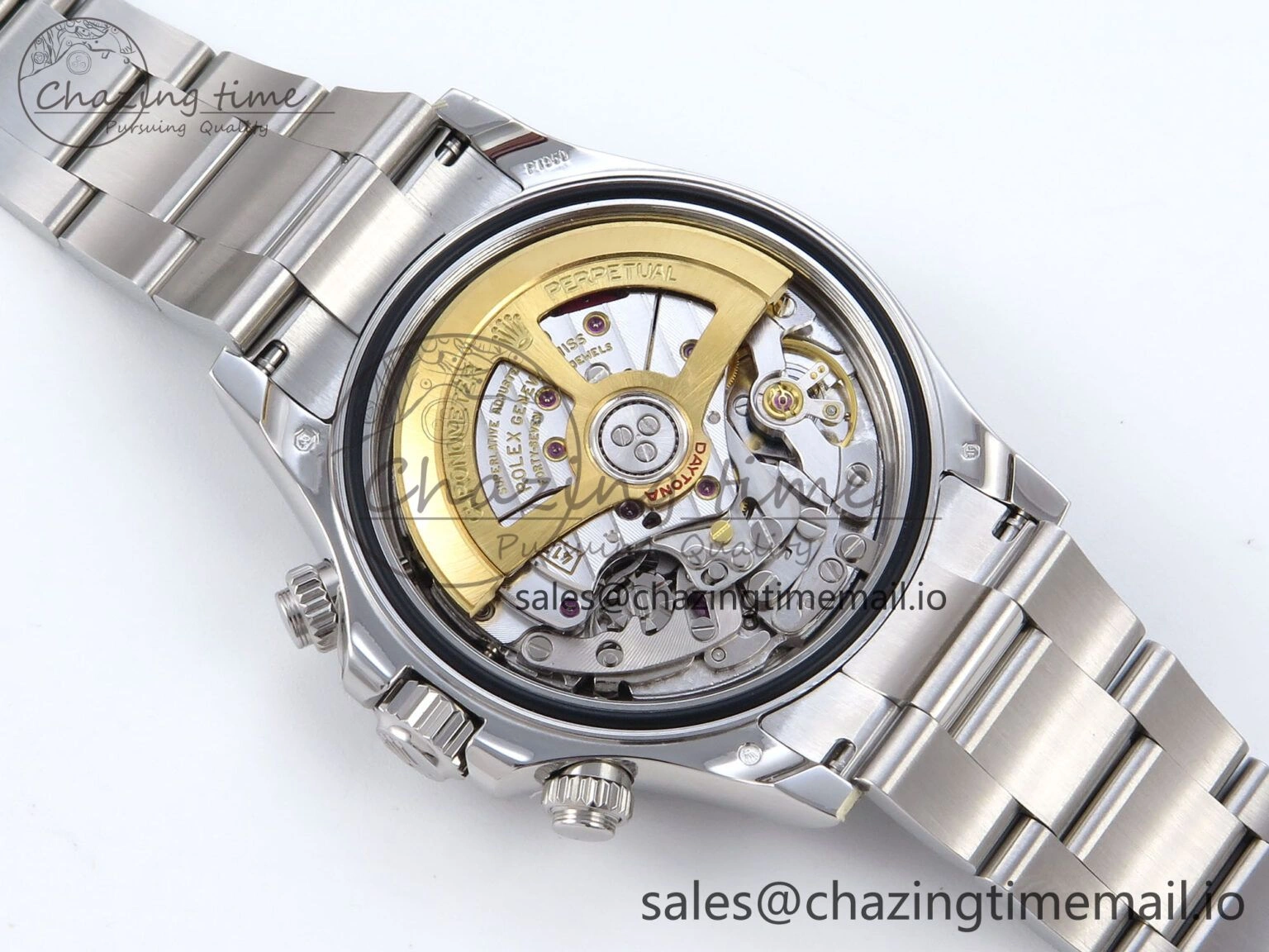 Daytona 126506 QF+ 1:1 Best Edition 904L Steel Ice Blue Diamonds Dial on SS Bracelet SH Lightweight 864