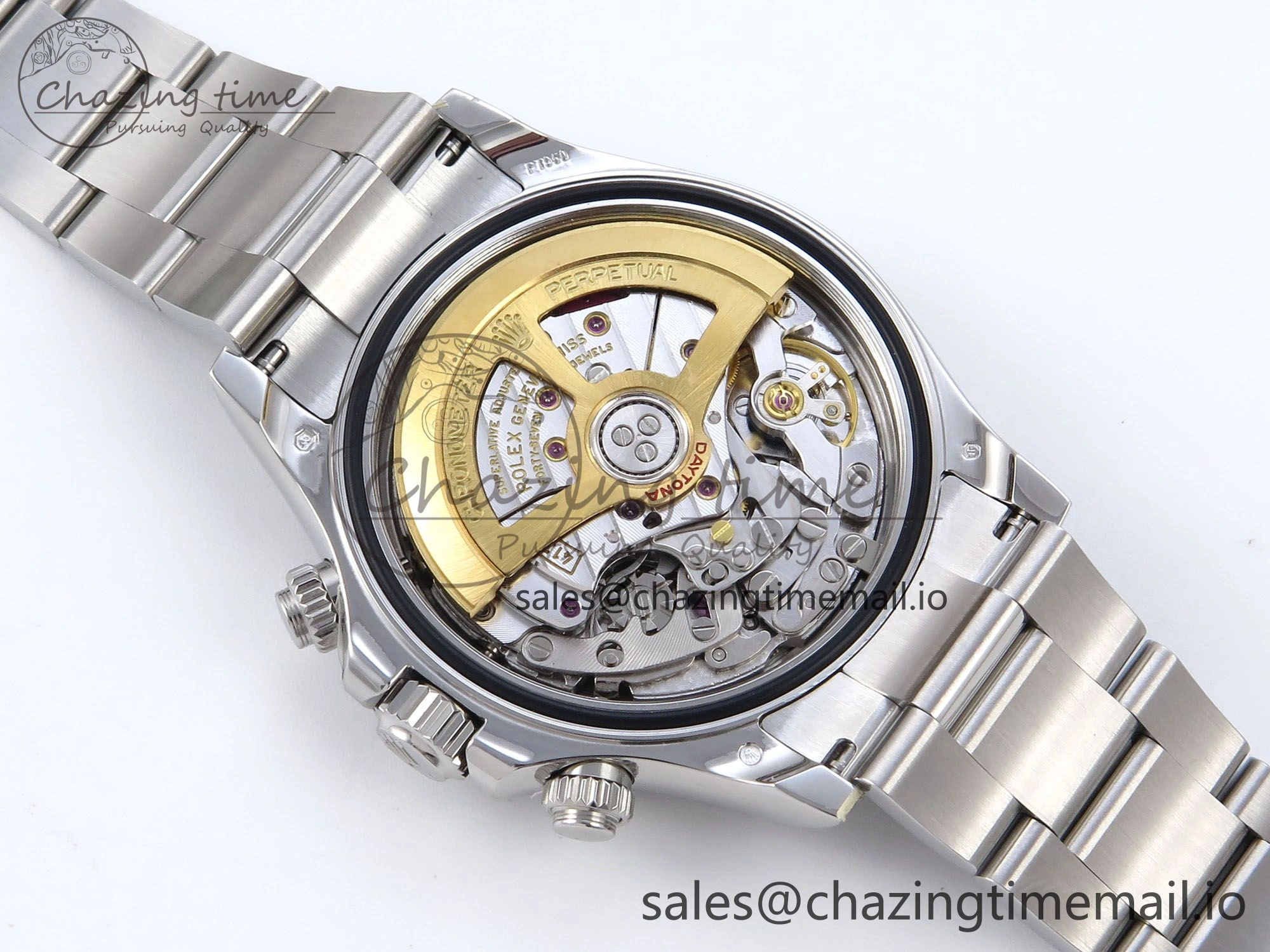 Daytona 126506 QF+ 1:1 Best Edition 904L Steel Ice Blue Diamonds Dial on SS Bracelet SH Lightweight 864