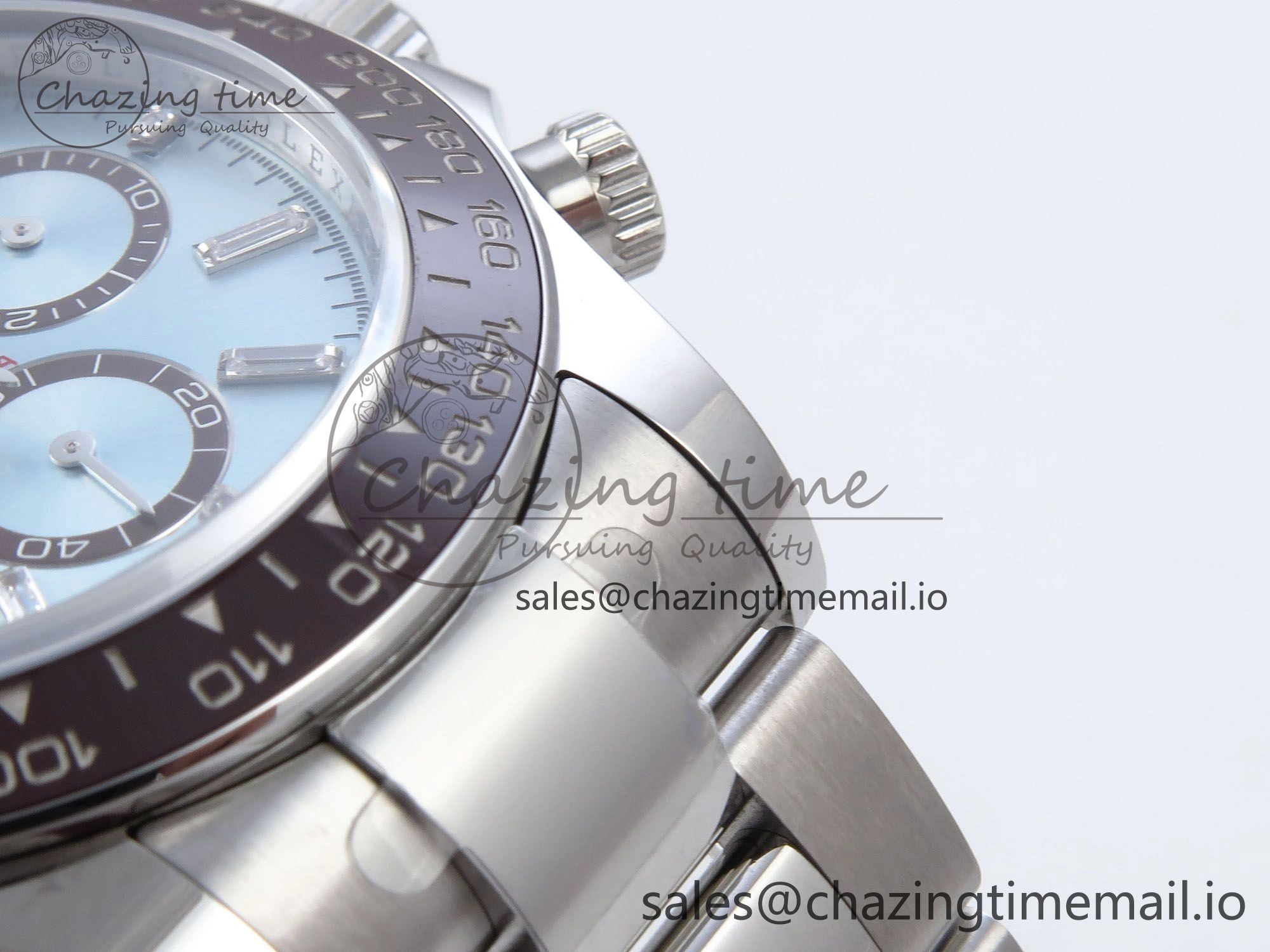 Daytona 126506 QF+ 1:1 Best Edition 904L Steel Ice Blue Diamonds Dial on SS Bracelet SH Lightweight 864