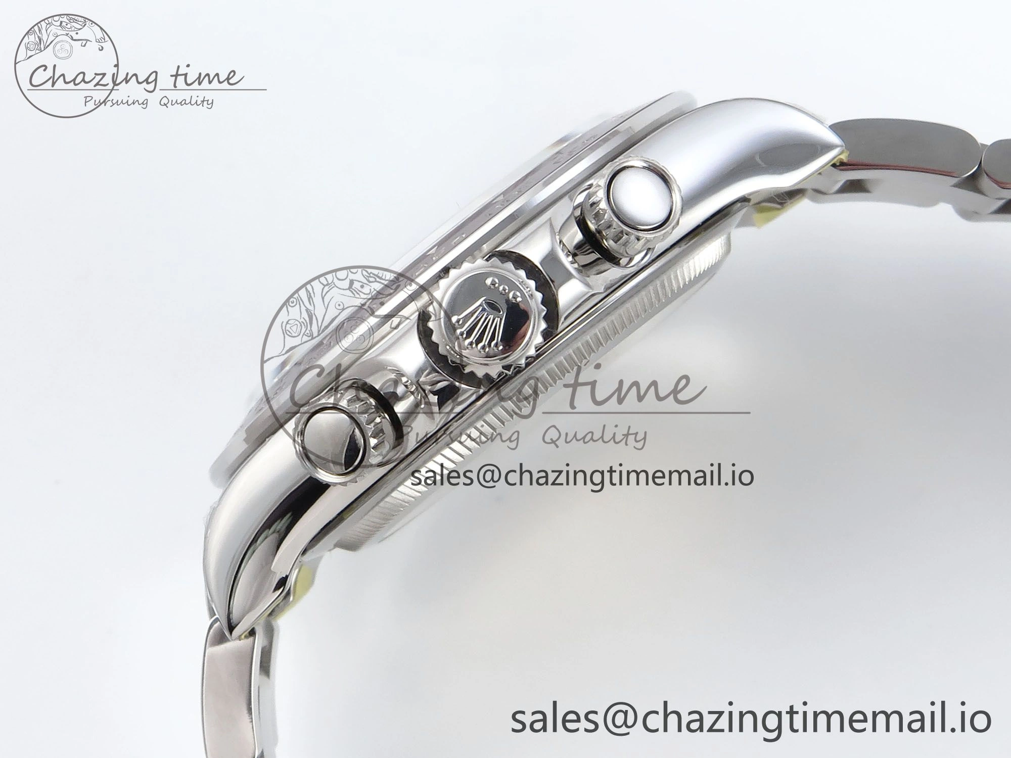 Daytona 126506 QF 1:1 Best Edition Ice Blue Crystal Dial on SS Bracelet Strap SH4131 V Efficient 725