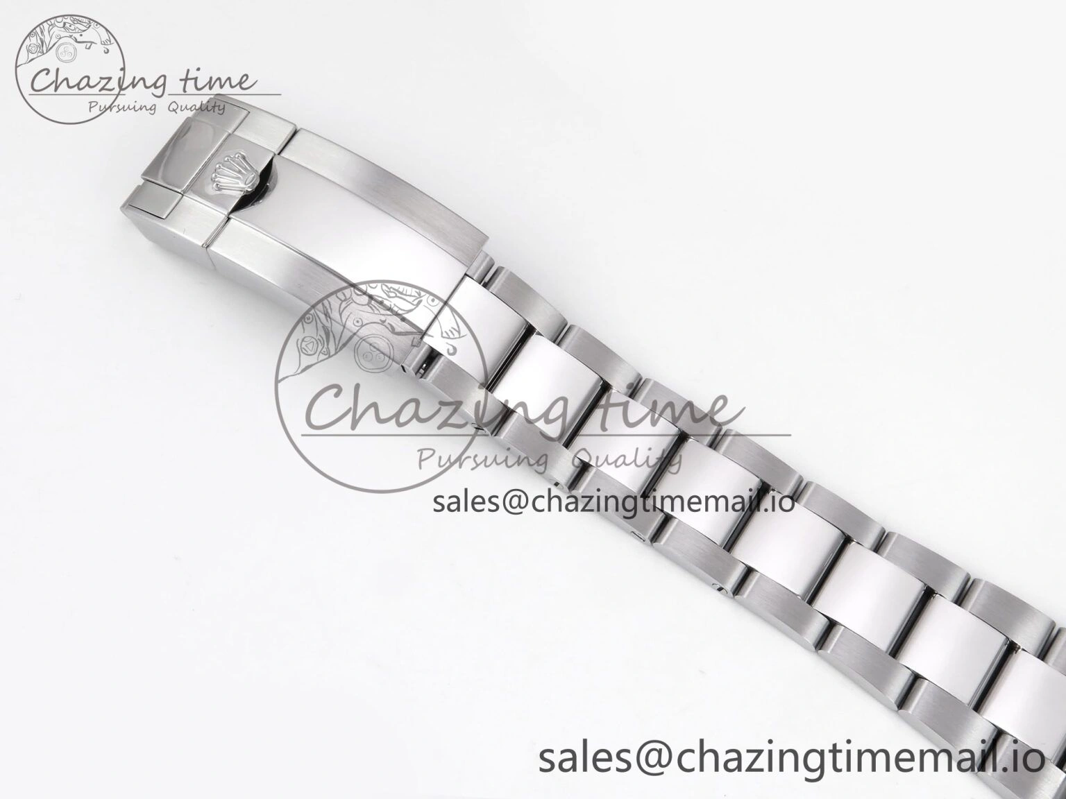 Stretchable Daytona 126506 QF 1:1 Best Edition Ice Blue Dial Crystal Marker on SS YG Bracelet SH4131 V6 (Gain Weight） 1089