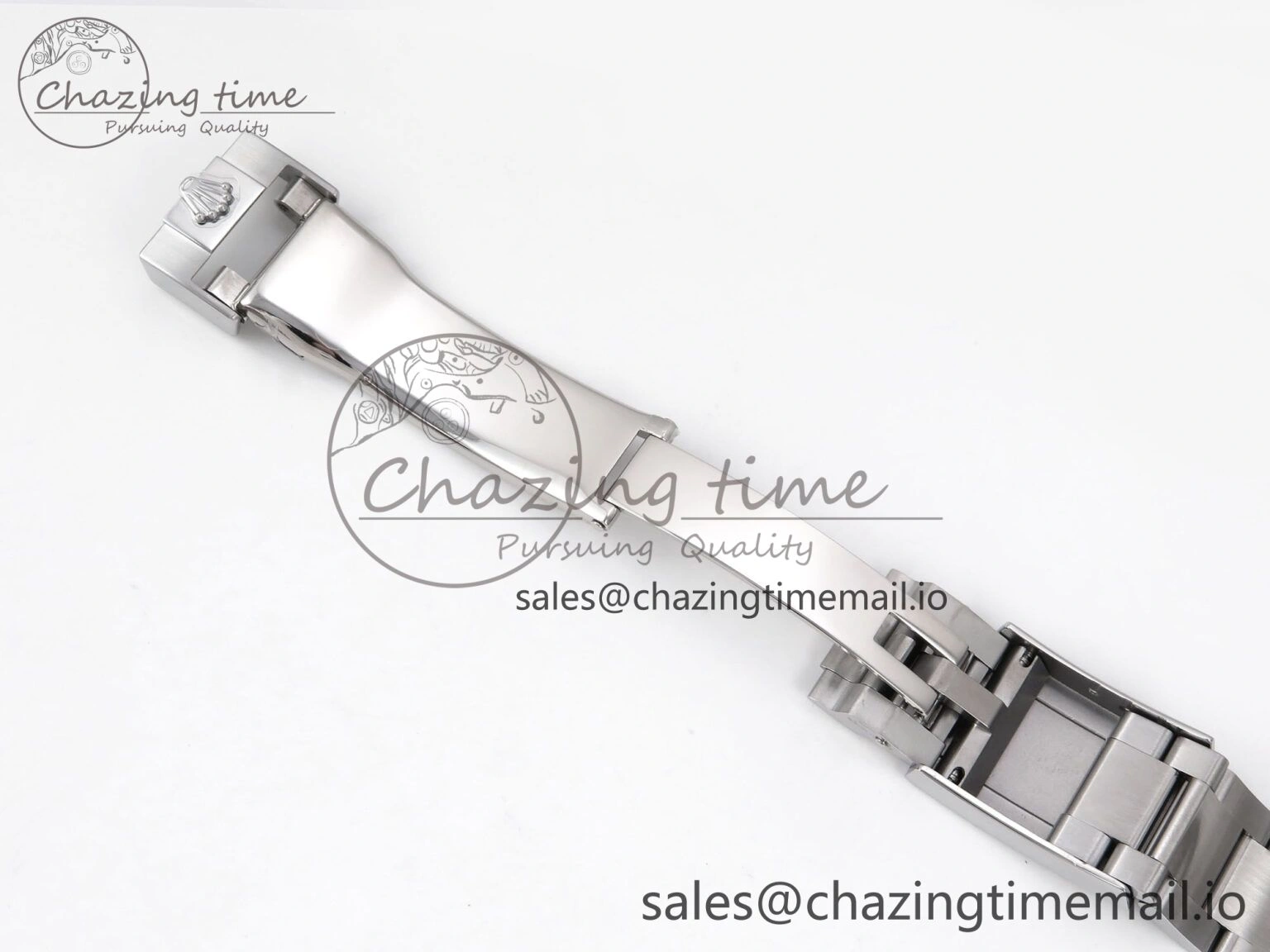 Stretchable Daytona 126506 QF 1:1 Best Edition Ice Blue Dial Crystal Marker on SS YG Bracelet SH4131 V6 (Gain Weight） 1089