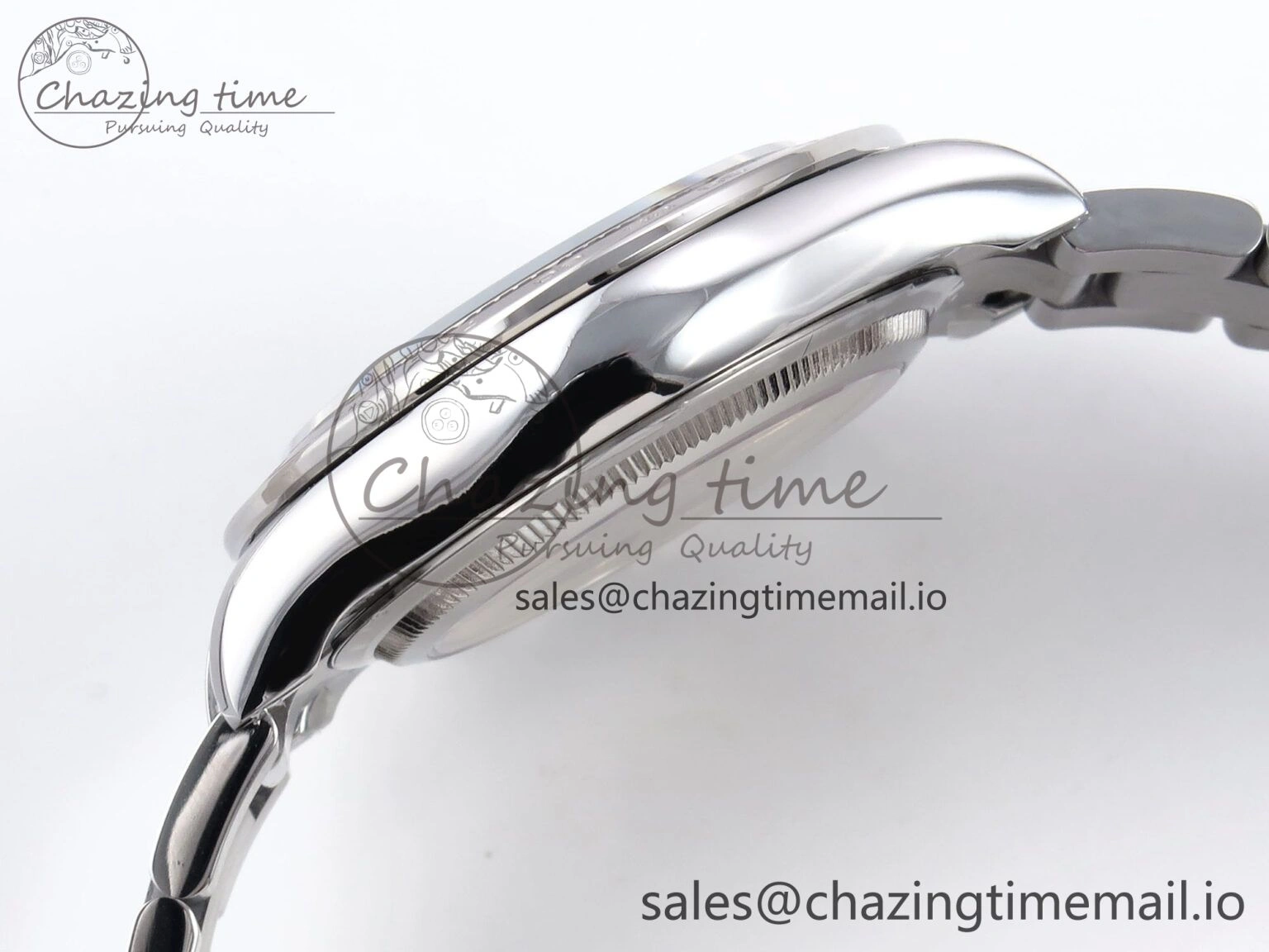 Stretchable Daytona 126506 QF 1:1 Best Edition Ice Blue Dial Crystal Marker on SS YG Bracelet SH4131 V6 (Gain Weight） 1089