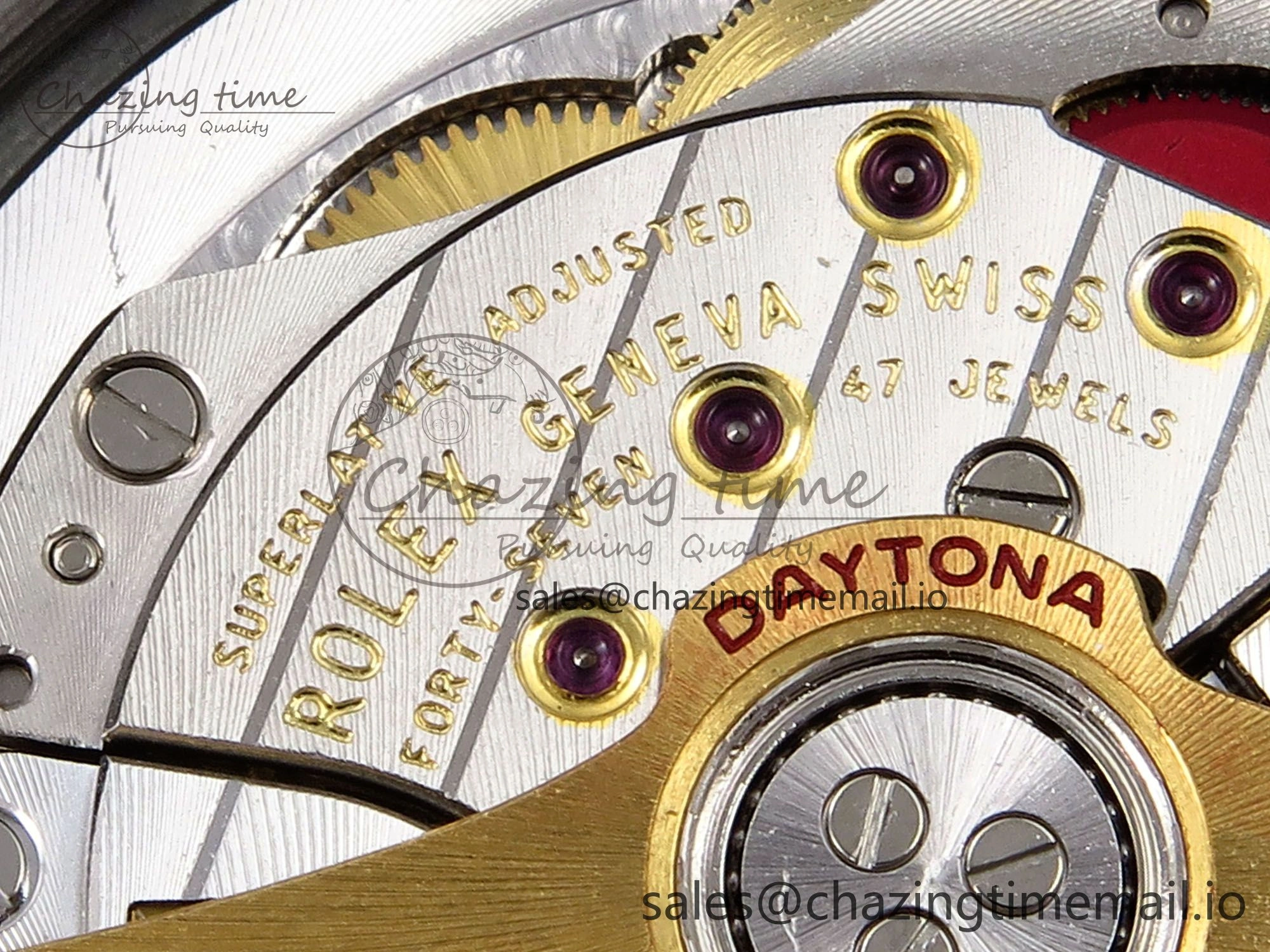 Stretchable Daytona 126506 QF 1:1 Best Edition Ice Blue Dial Crystal Marker on SS YG Bracelet SH4131 V6 (Gain Weight） 1089