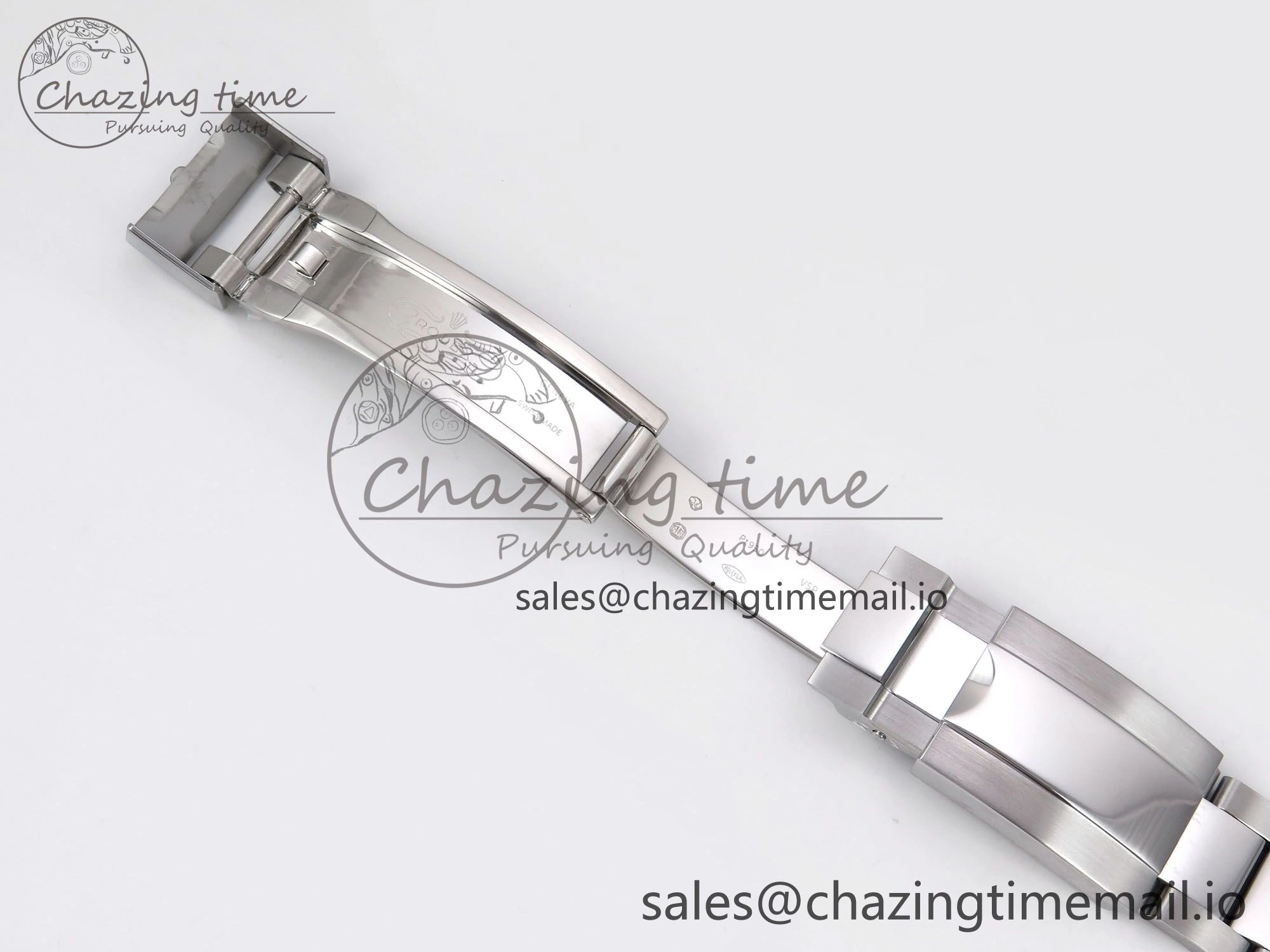 Stretchable Daytona 126506 QF 1:1 Best Edition Ice Blue Dial Crystal Marker on SS YG Bracelet SH4131 V6 (Gain Weight） 1089