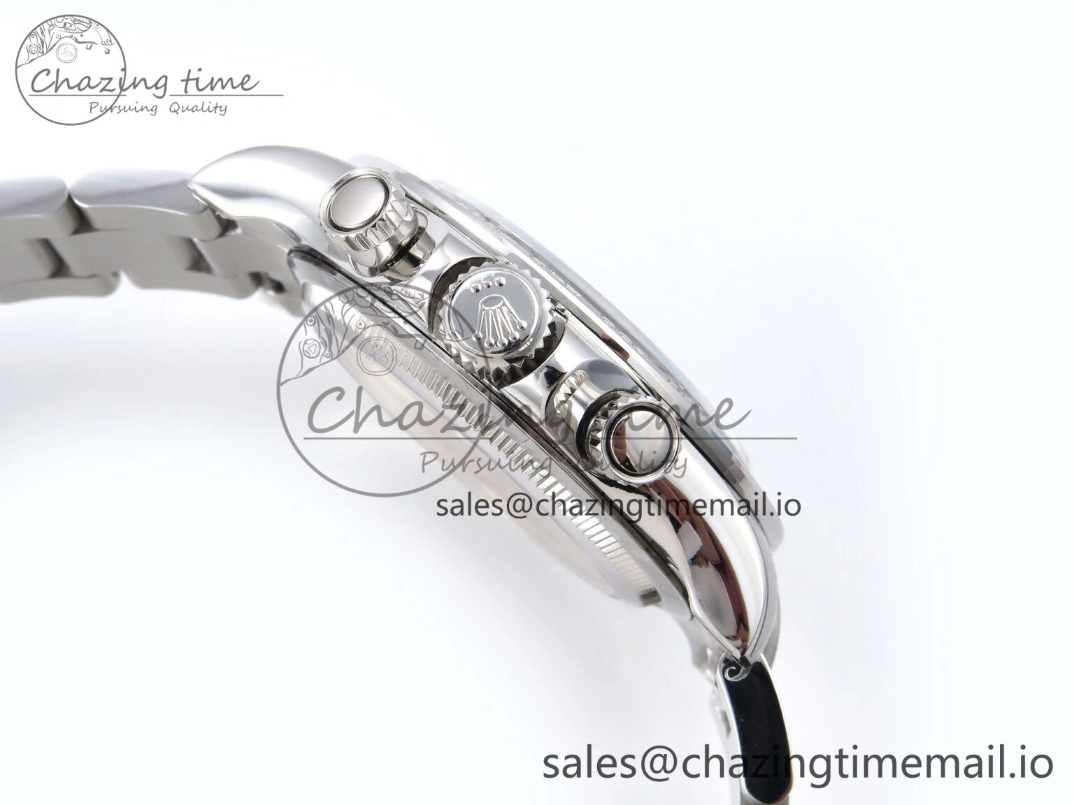 Daytona 126506 QF 1:1 Best Edition Ice Blue Dial Crystal Marker on SS YG Braclet SH4131 V Stylish 1271