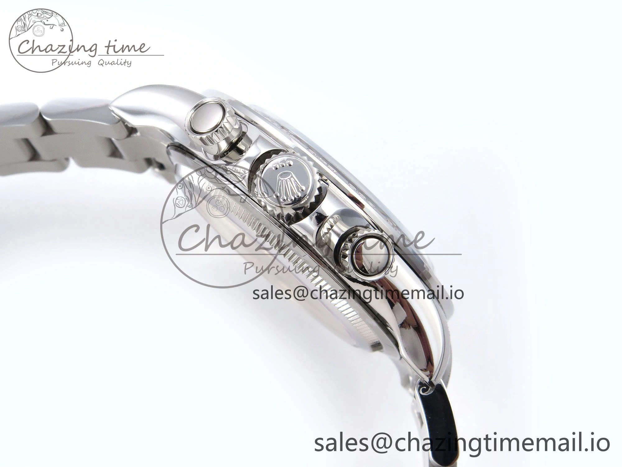 Daytona 126506 QF 1:1 Best Edition Ice Blue Dial Crystal Marker on SS YG Braclet SH4131 V Stylish 1271