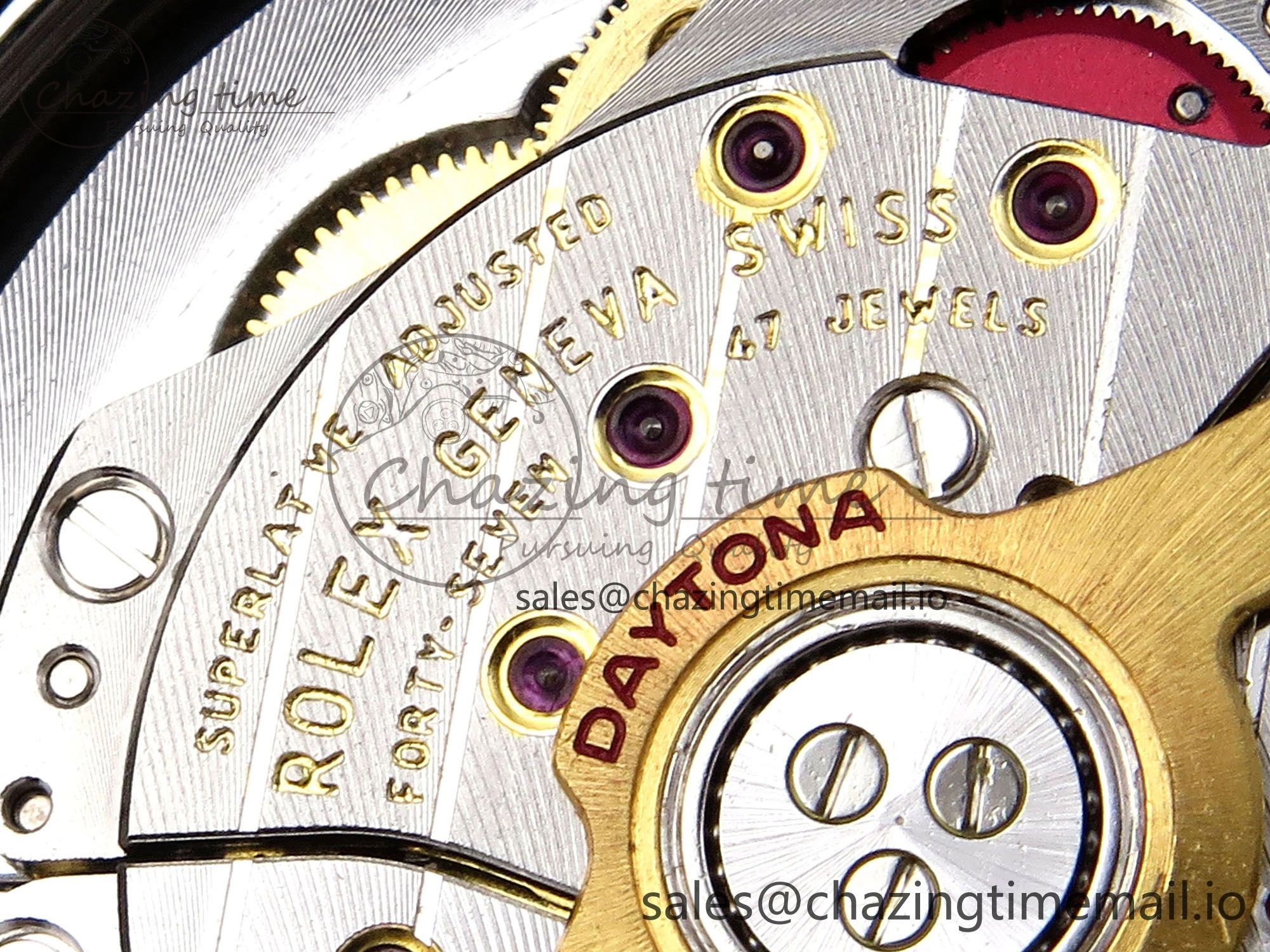 Daytona 126506 QF 1:1 Best Edition Ice Blue Dial Crystal Marker on SS YG Braclet SH4131 V Stylish 1271