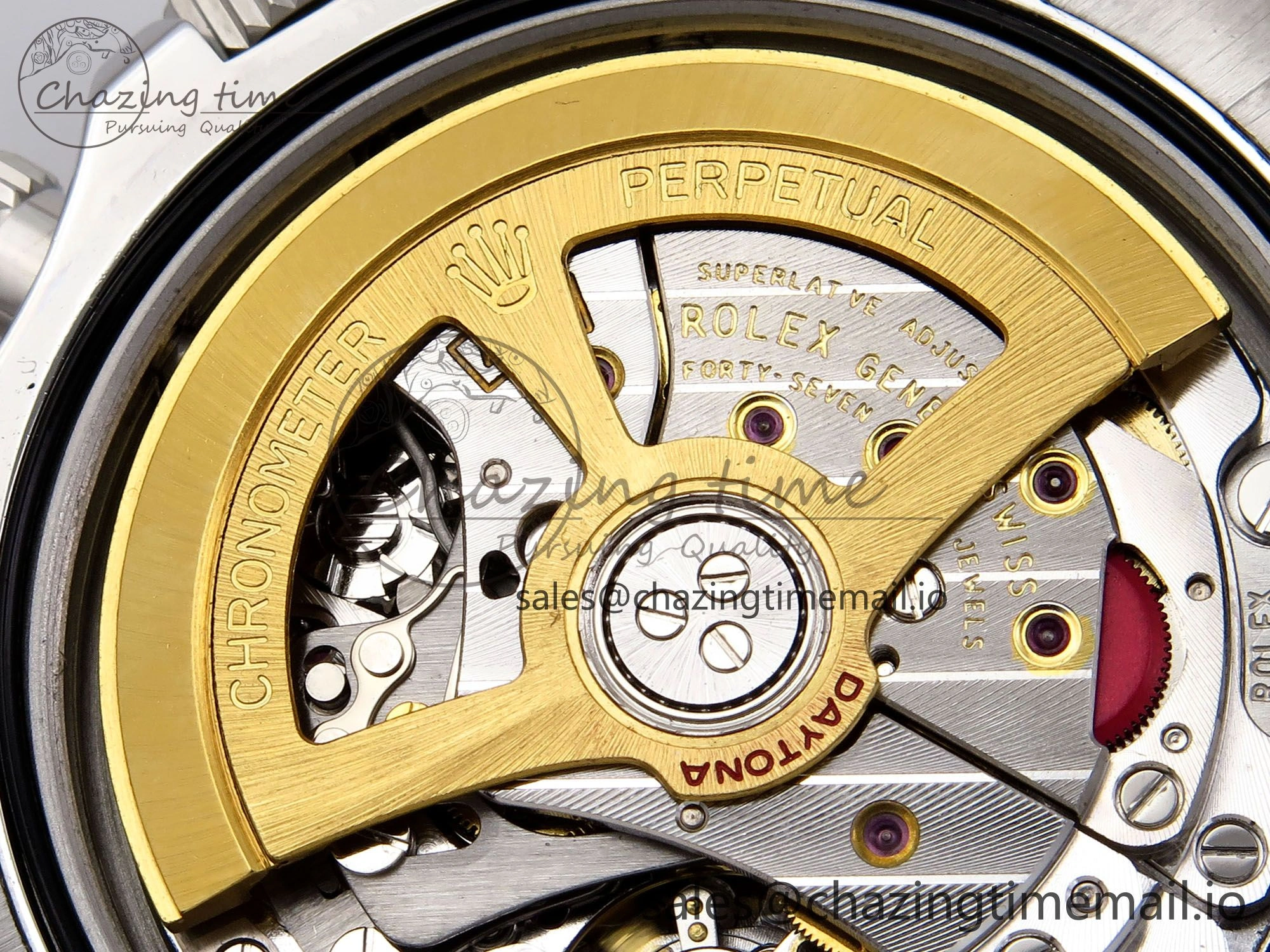 Daytona 126506 QF 1:1 Best Edition Ice Blue Dial Lume Marker on SS YG Bracelet SH4131 V6 (Gain Weight） Durable 1087