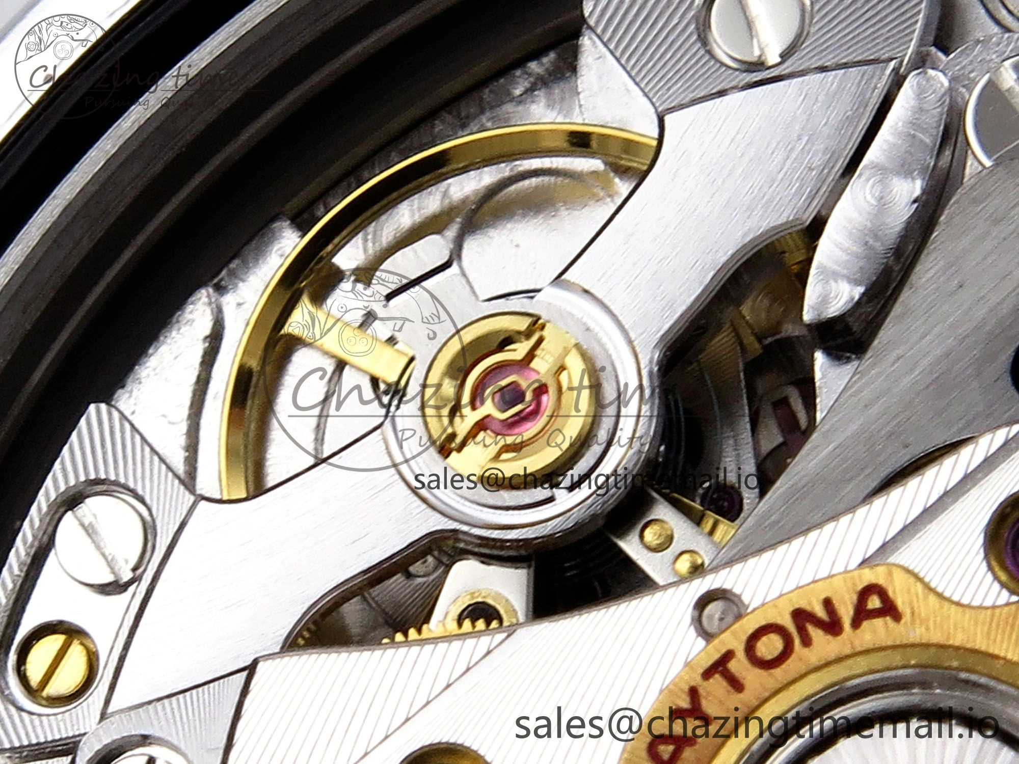 Daytona 126506 QF 1:1 Best Edition Ice Blue Dial Lume Marker on SS YG Bracelet SH4131 V6 (Gain Weight） Durable 1087