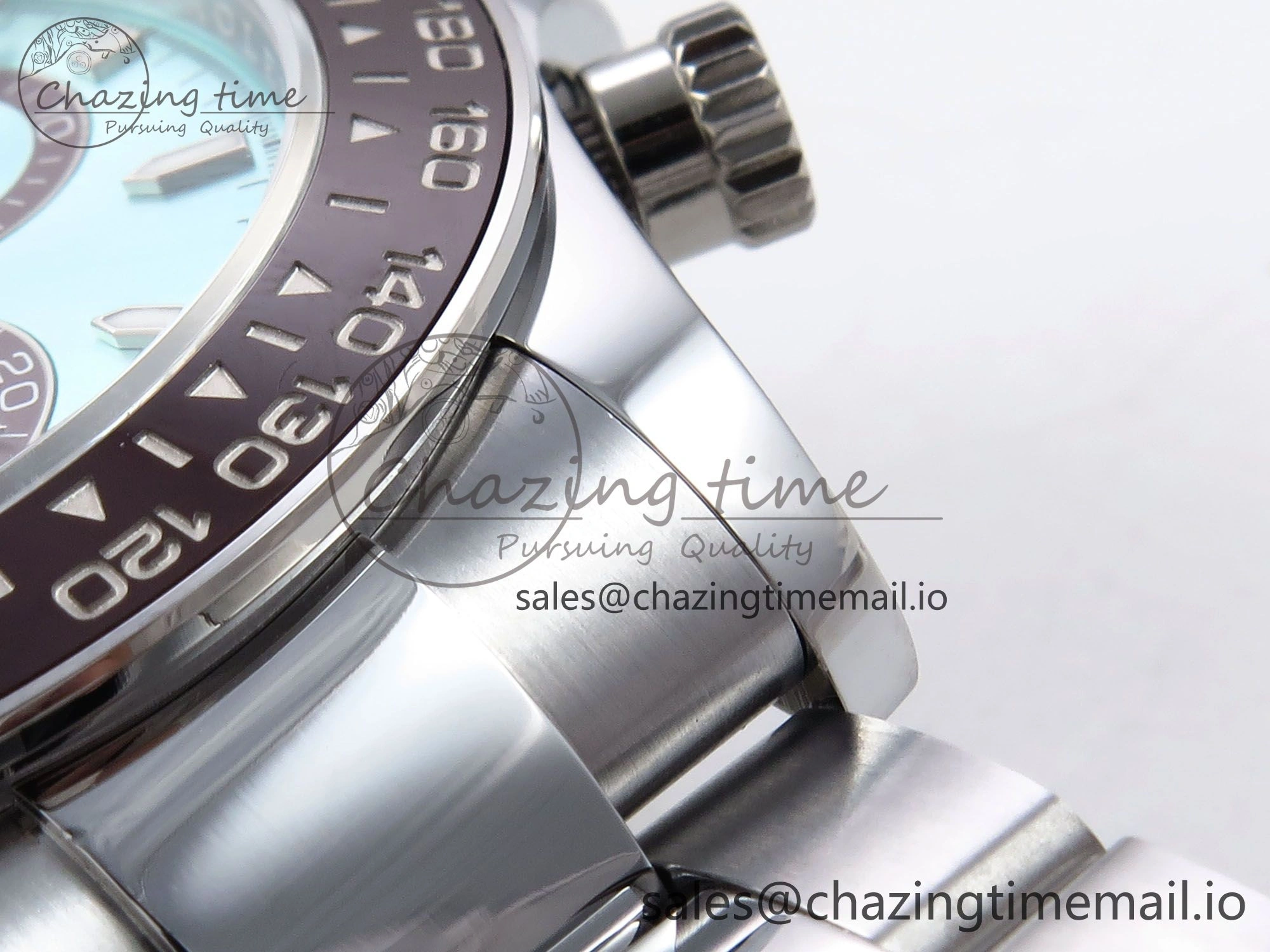 Daytona 126506 QF 1:1 Best Edition Ice Blue Dial Lume Marker on SS YG Bracelet SH4131 V6 (Gain Weight） Durable 1087