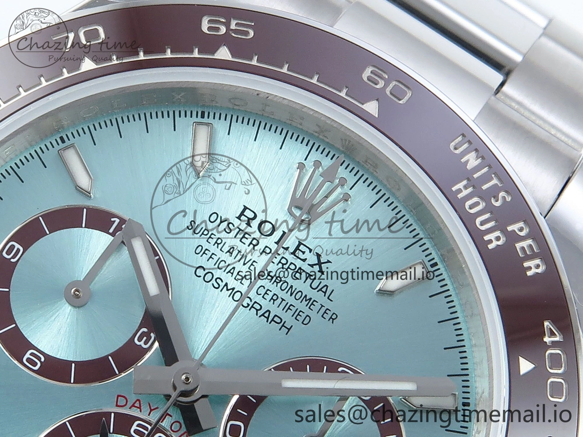 Daytona 126506 QF 1:1 Best Edition Ice Blue Dial on SS Bracelet Strap SH4131 V FastDry 724