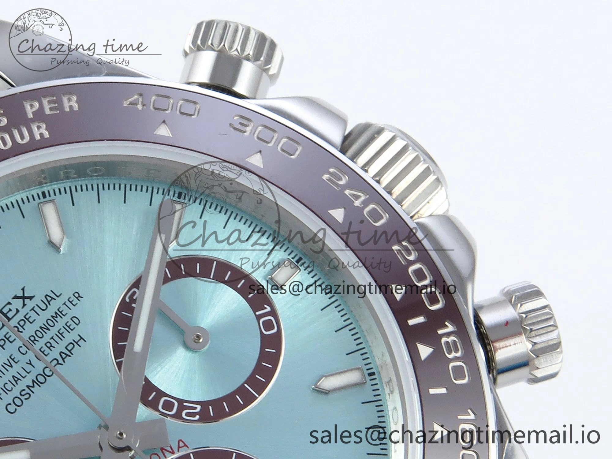 Daytona 126506 QF 1:1 Best Edition Ice Blue Dial on SS Bracelet Strap SH4131 V FastDry 724