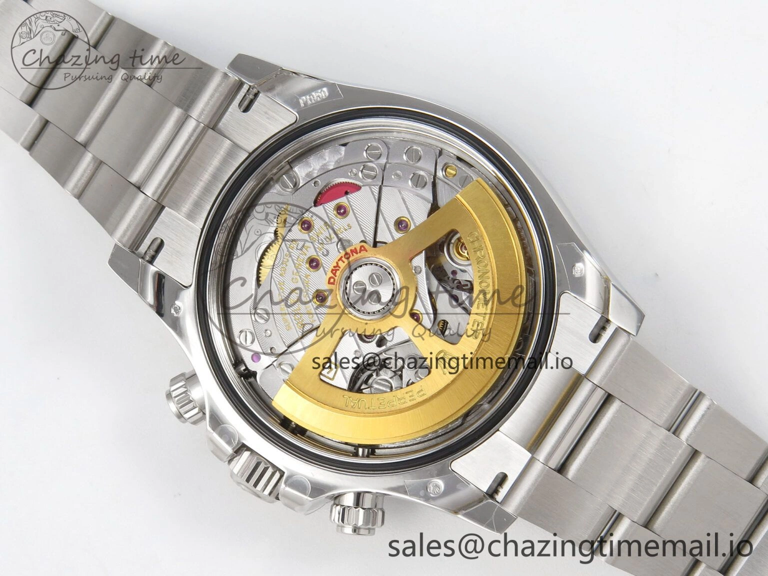 Unisex Daytona 126506 THBF 1:1 Best Edition 904L Steel Ice Blue Dial on SS Bracelet SH 132