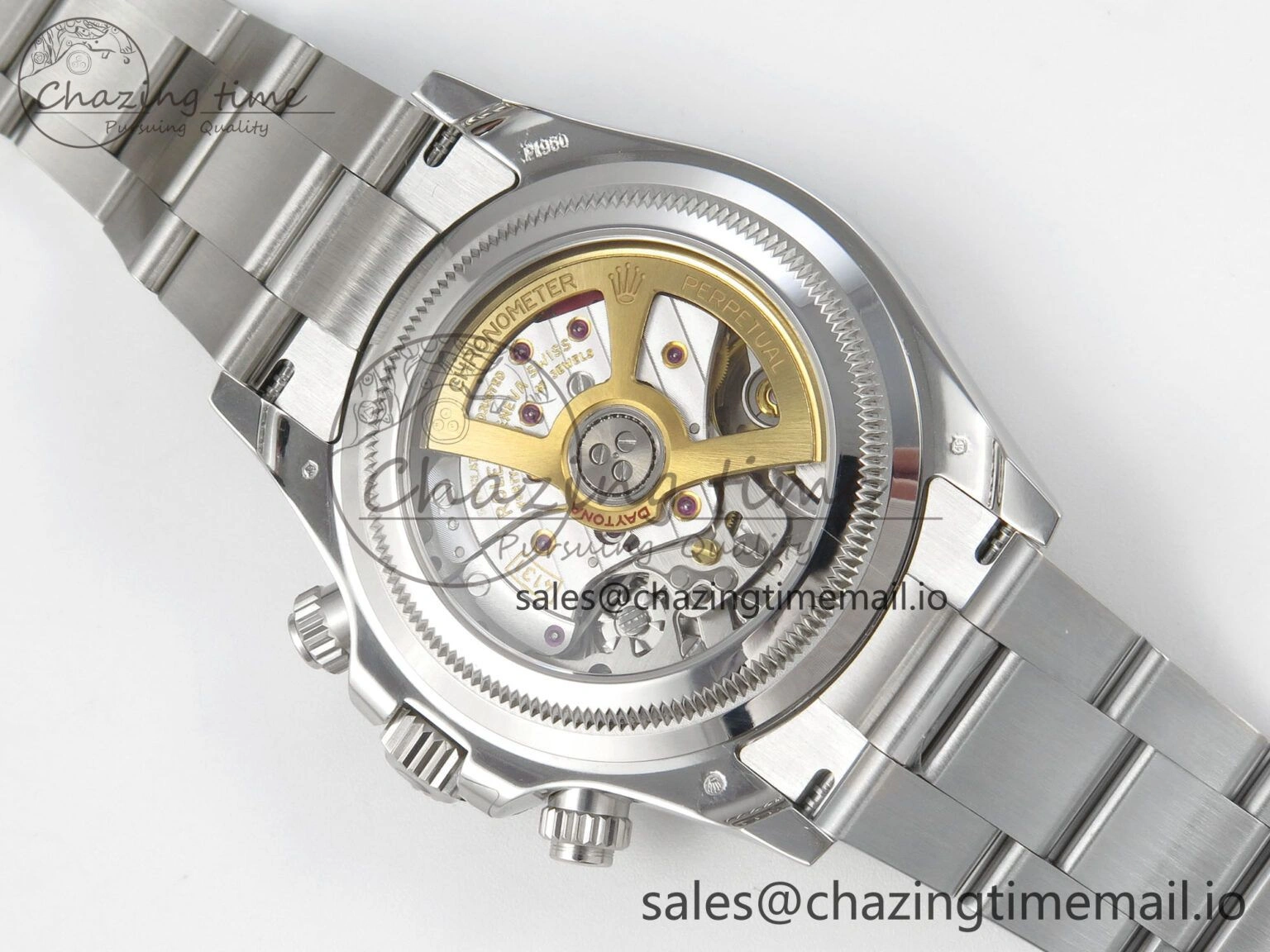 Daytona 126506 VSF 1:1 Best Edition 904L Steel Ice Blue Crystal Dial on SS Braclet VS4131 V2 (Weighted) GoAnywhere 323
