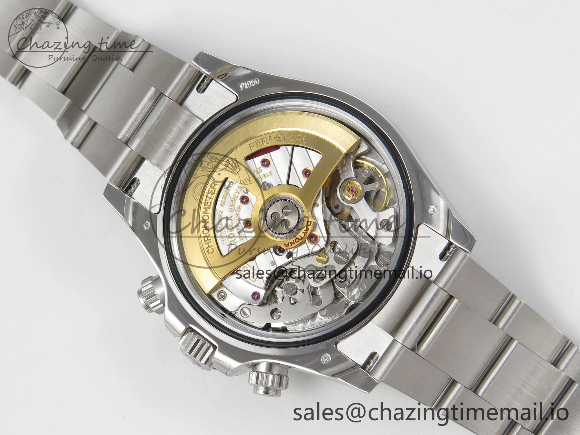 Daytona 126506 VSF 1:1 Best Edition 904L Steel Ice Blue Crystal Dial on SS Braclet VS4131 V2 (Weighted) GoAnywhere 323