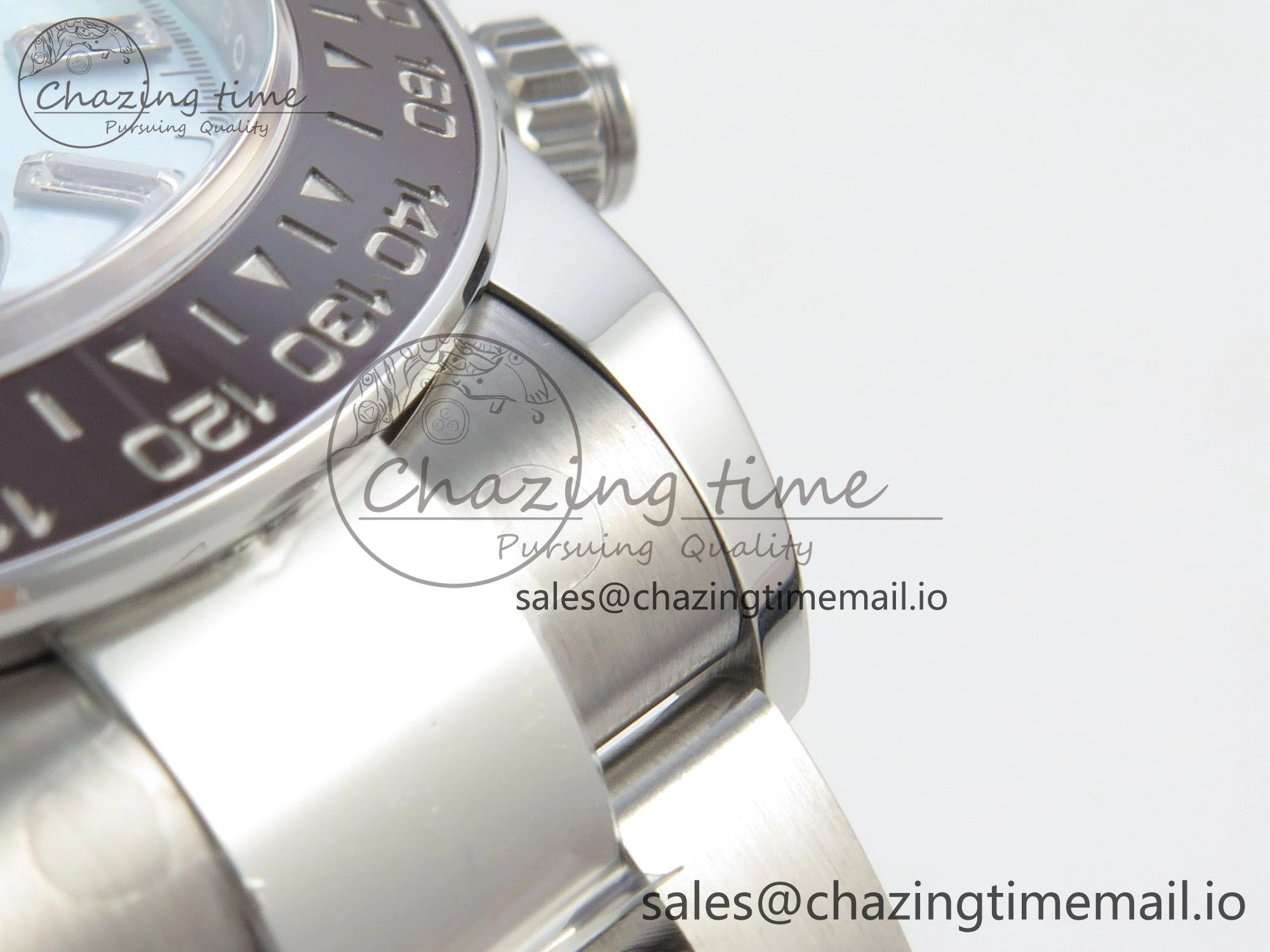 Daytona 126506 VSF 1:1 Best Edition 904L Steel Ice Blue Crystal Dial on SS Braclet VS4131 V2 (Weighted) GoAnywhere 323