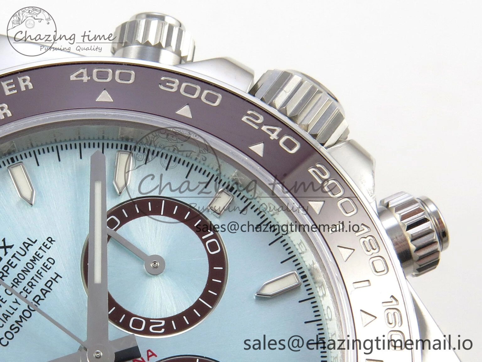 Daytona 126506 VSF 1:1 Best Edition 904L Steel Ice Blue Dial on SS Braclet VS4131 V2 (Weighted) FastDry 328